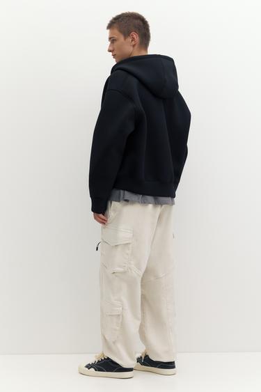 Multi-pocket joggers — Stone 2