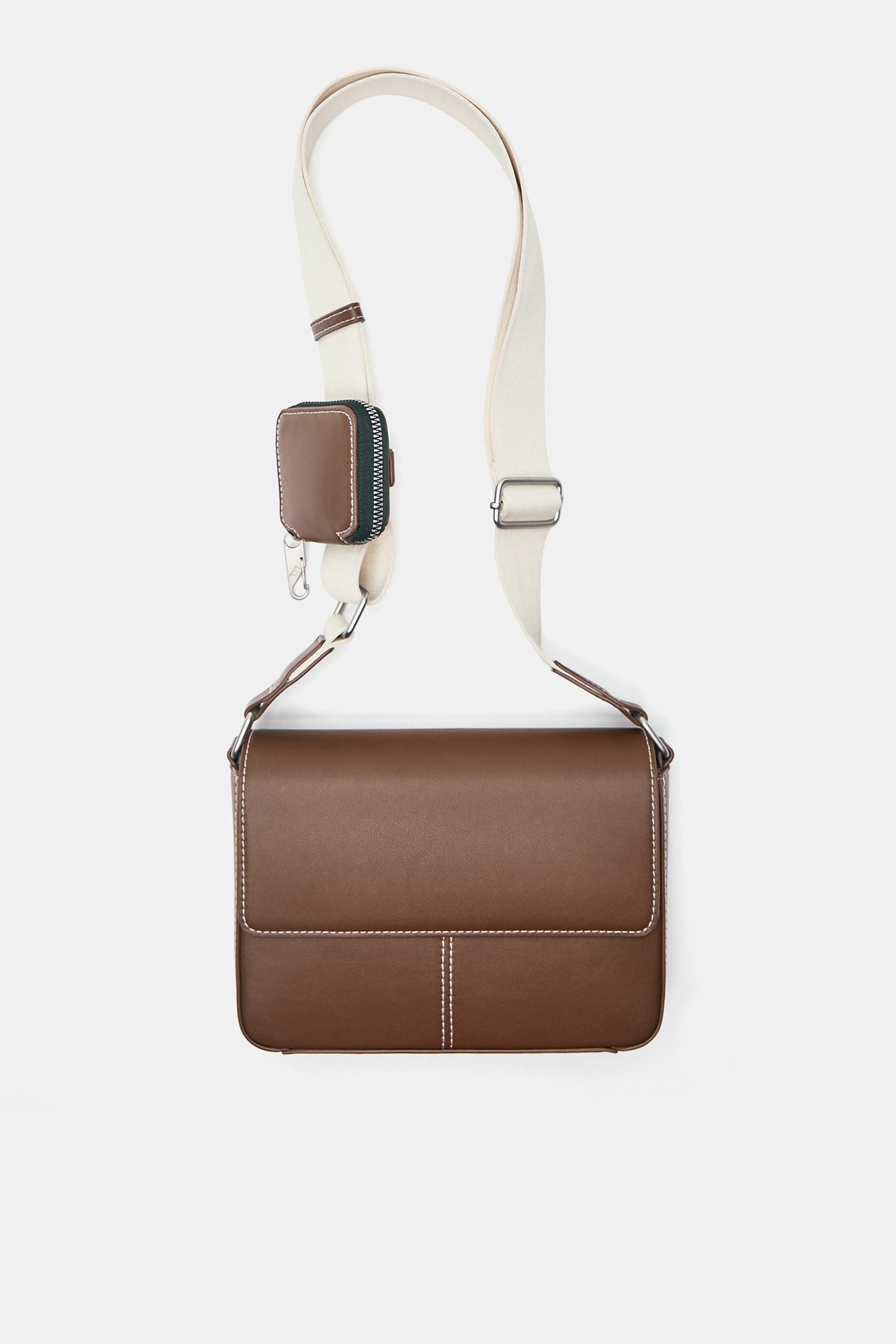 Dikişli portföy çapraz askılı çanta - Görsel 61