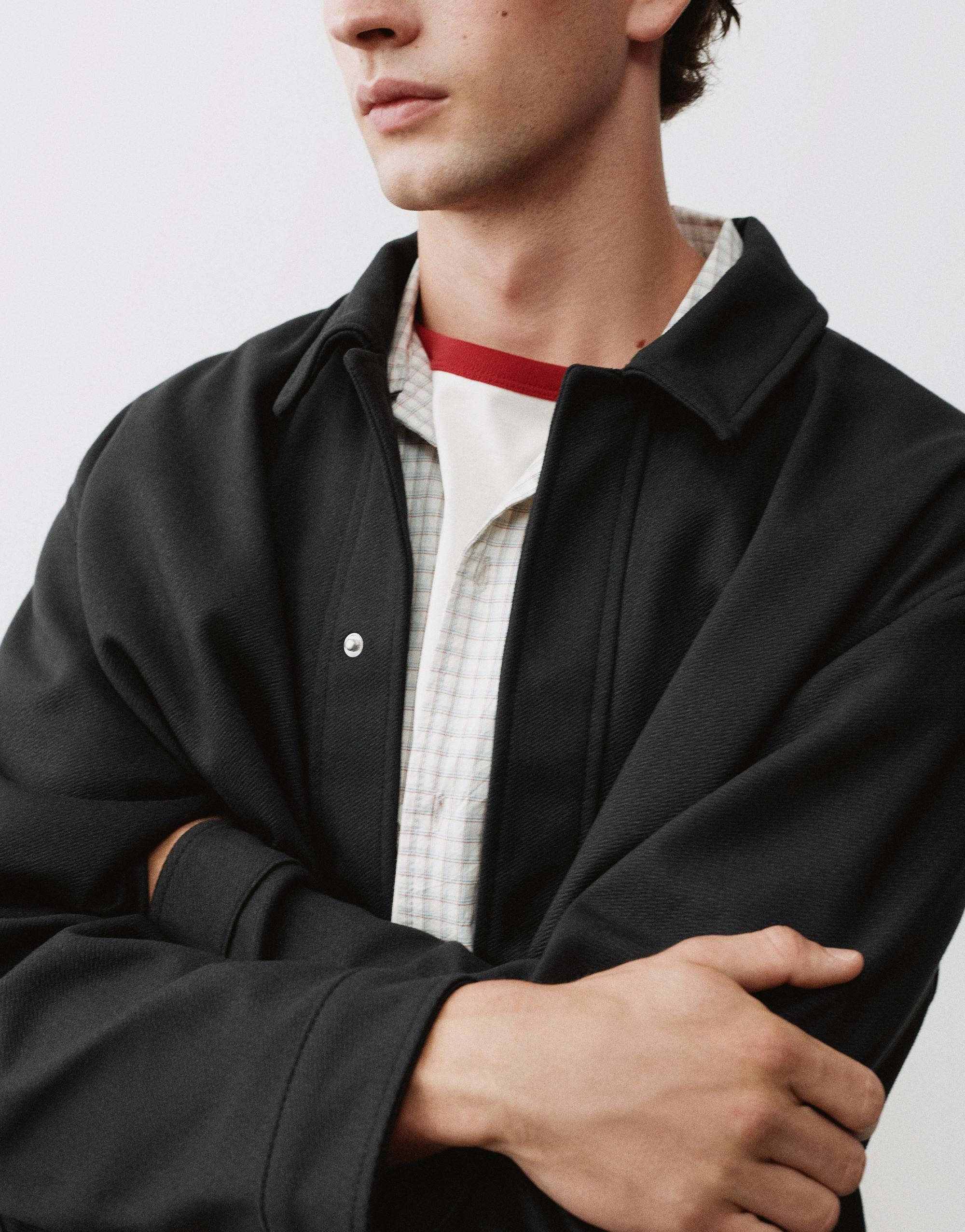 Trucker jacket — Black