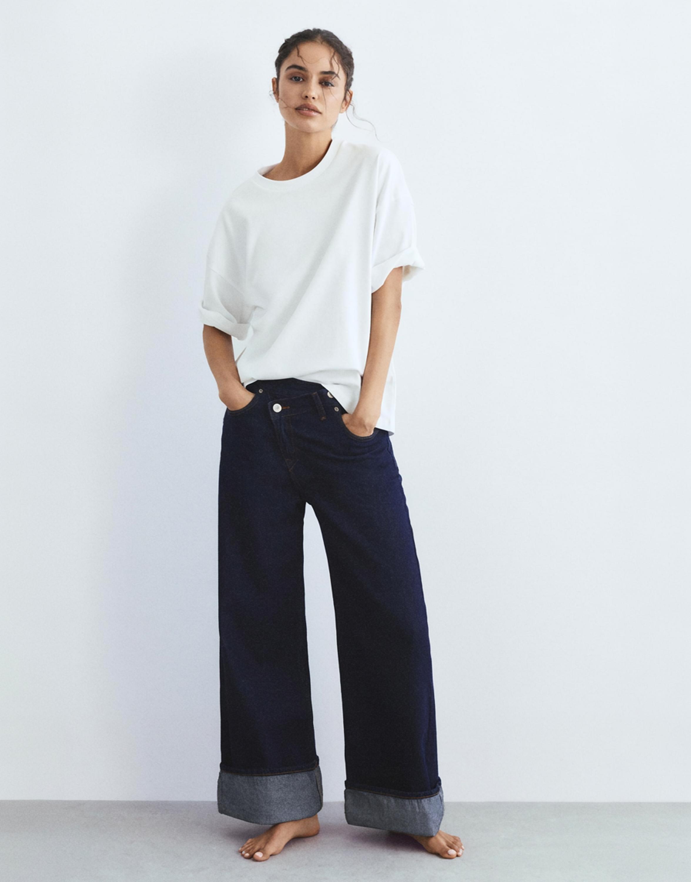 Oversize short sleeve T-shirt — White