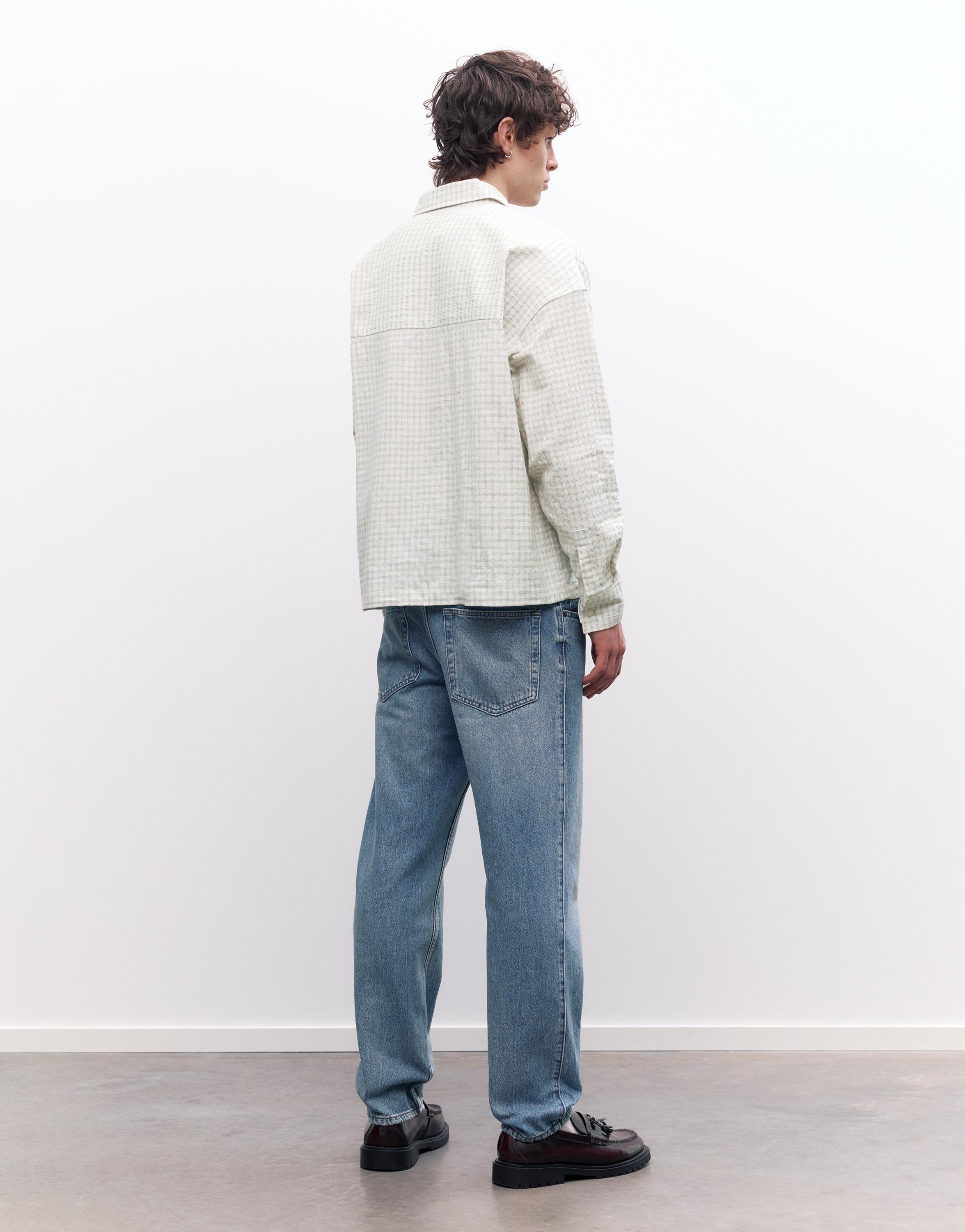 Cepli uzun kollu gömlek - Görsel 15