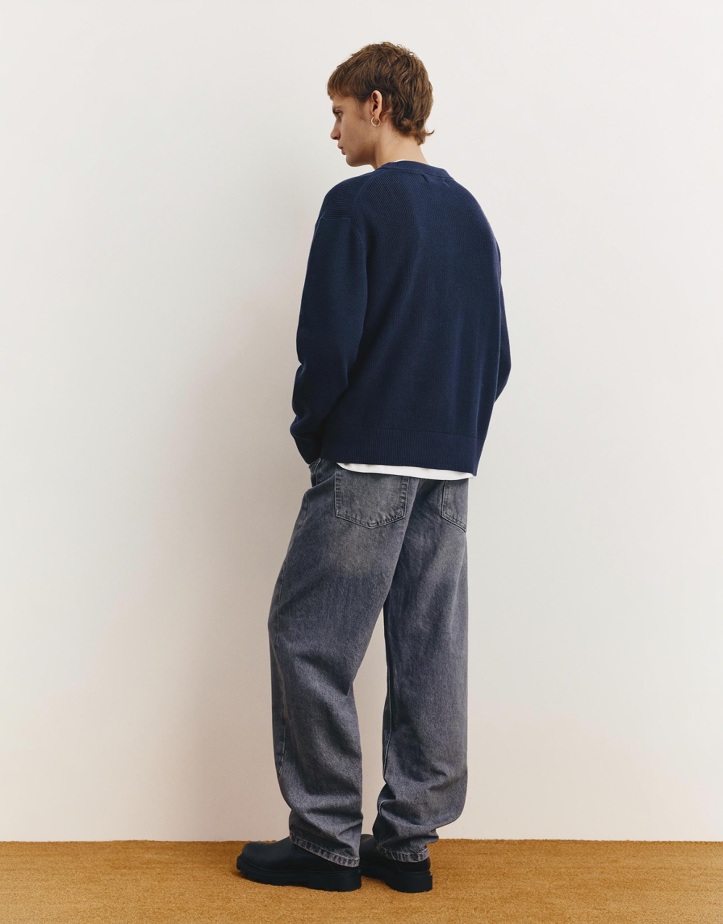 Bisiklet yaka kazak - Görsel 74