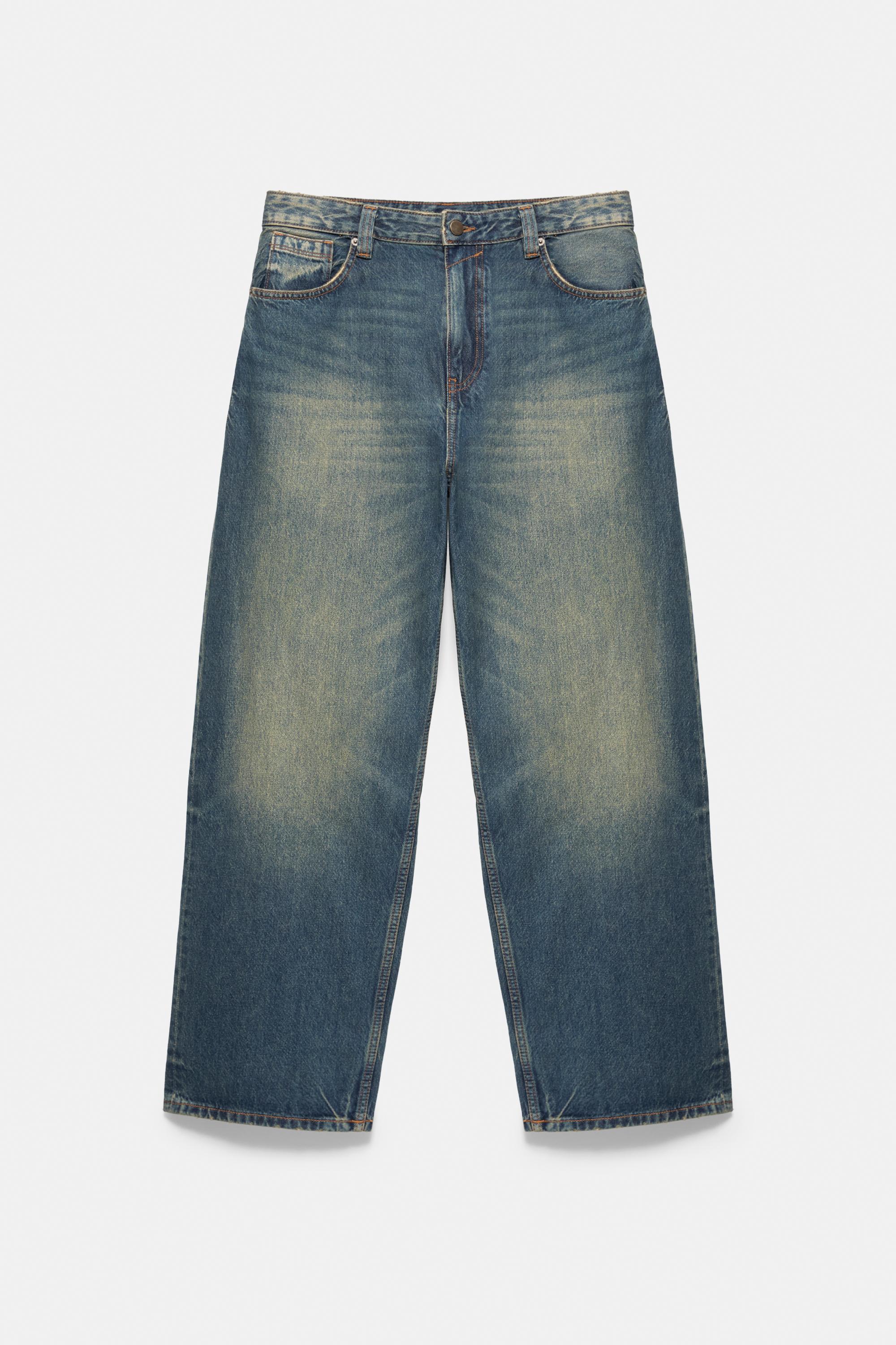 Pull&Bear Baggy relaxed fit jean görsel 8