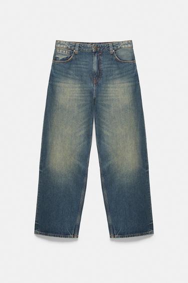 Baggy relaxed fit jeans — Neon blue 6