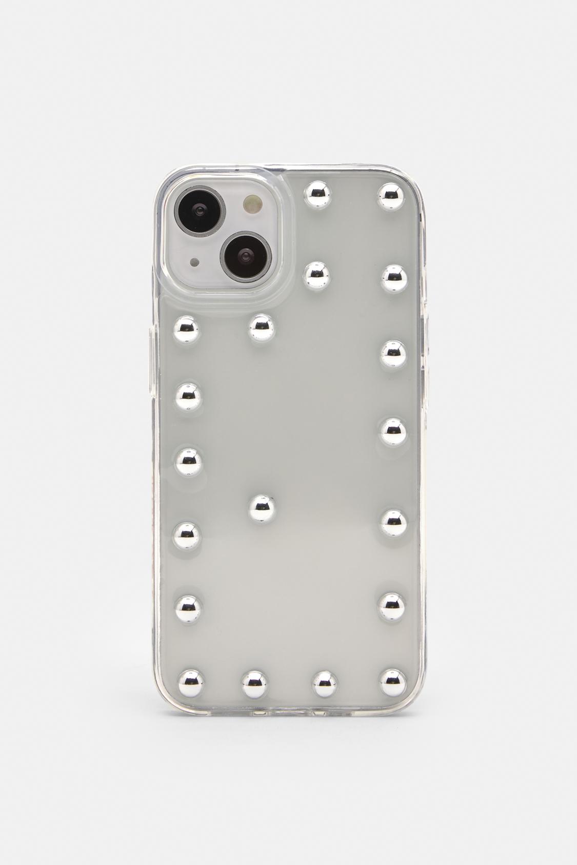 Transparent iPhone case with studs | Pull&Bear United States Transparent iPhone case with studs | Pull&Bear United States