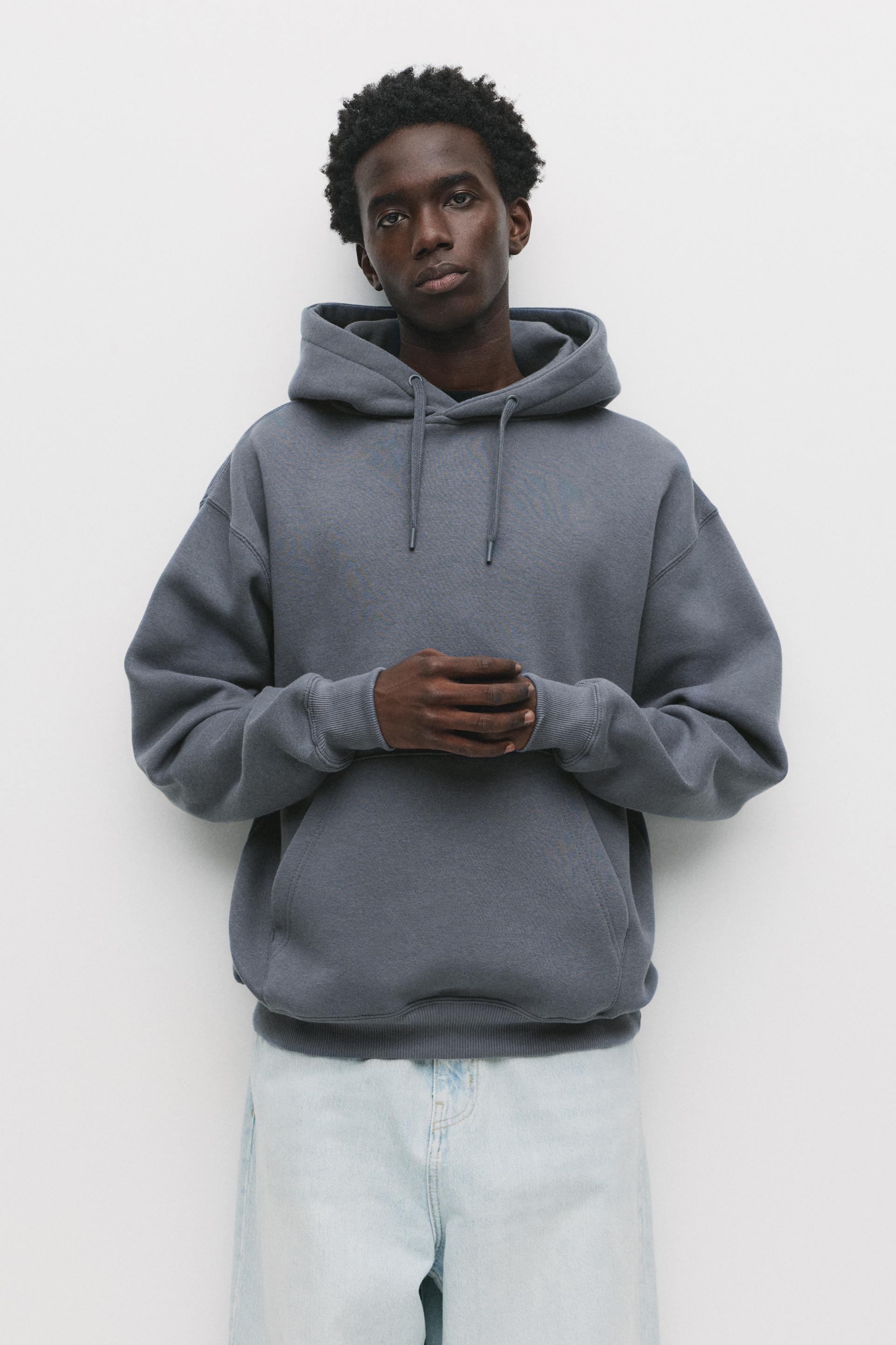 Stwd Pull Pull And Bear Hoodie Heren Basic Hoodie PULL&BEAR