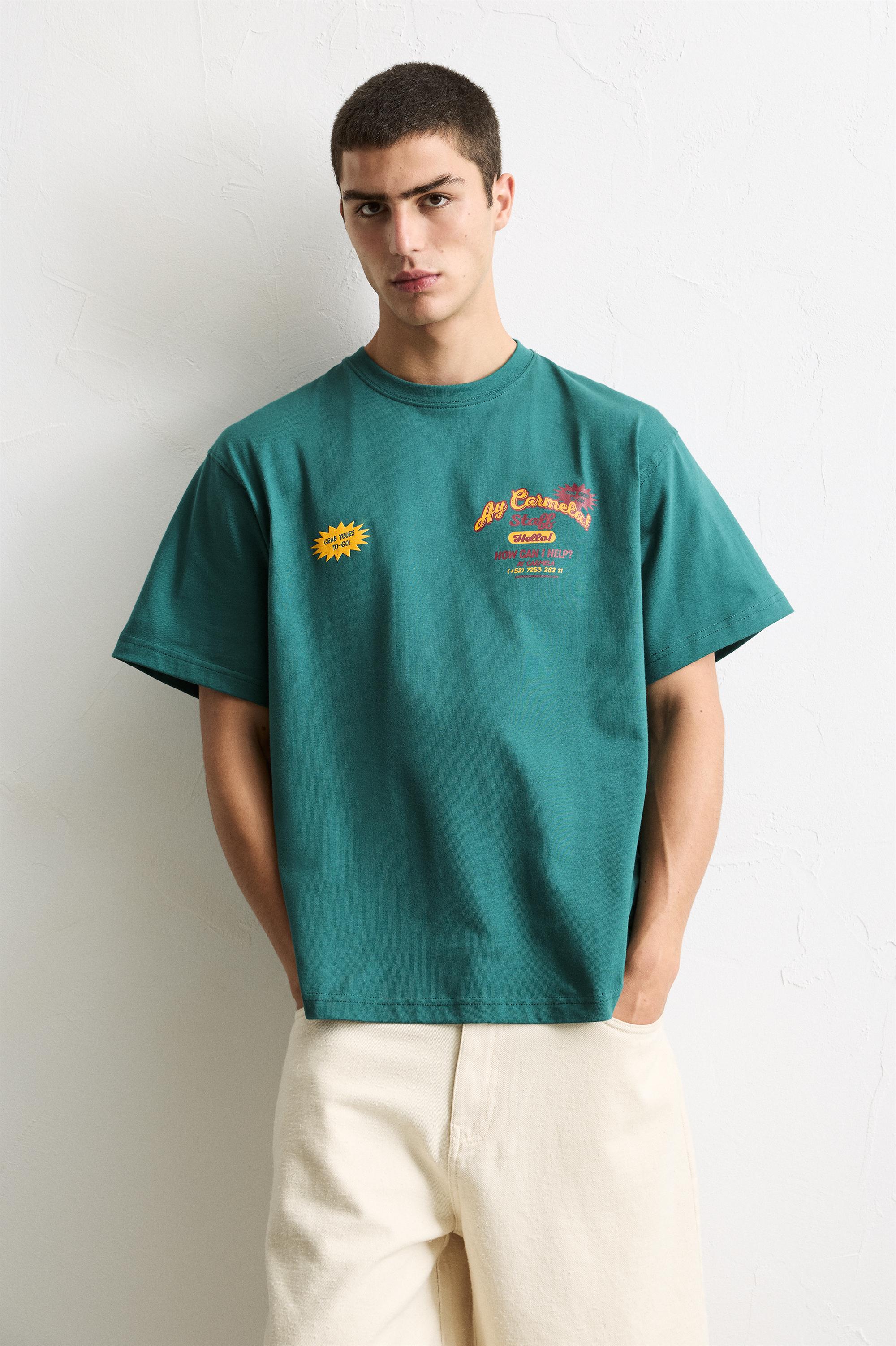 Grünes Ay Carmela T-Shirt