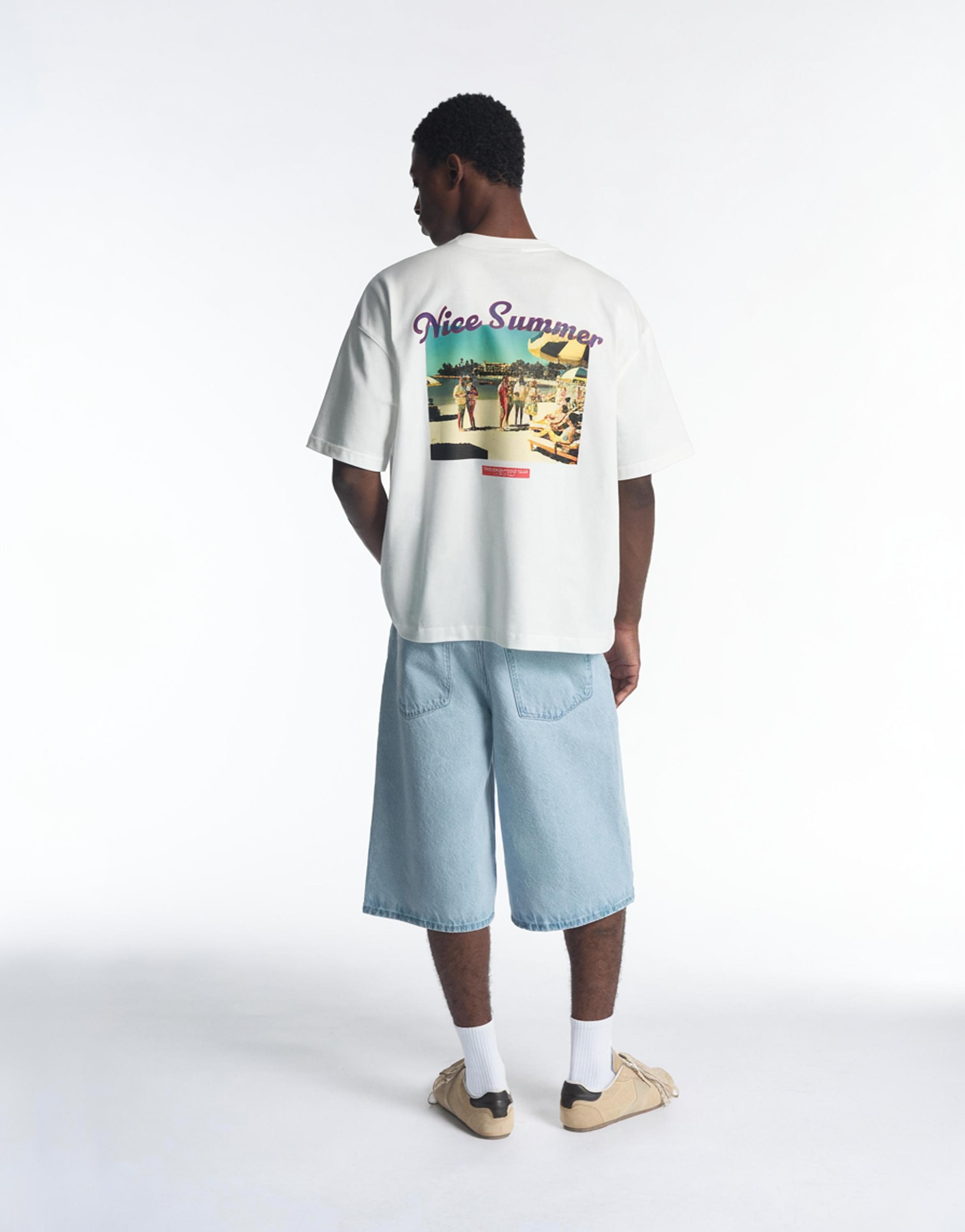 STWD Nice Summer T-shirt — Off white
