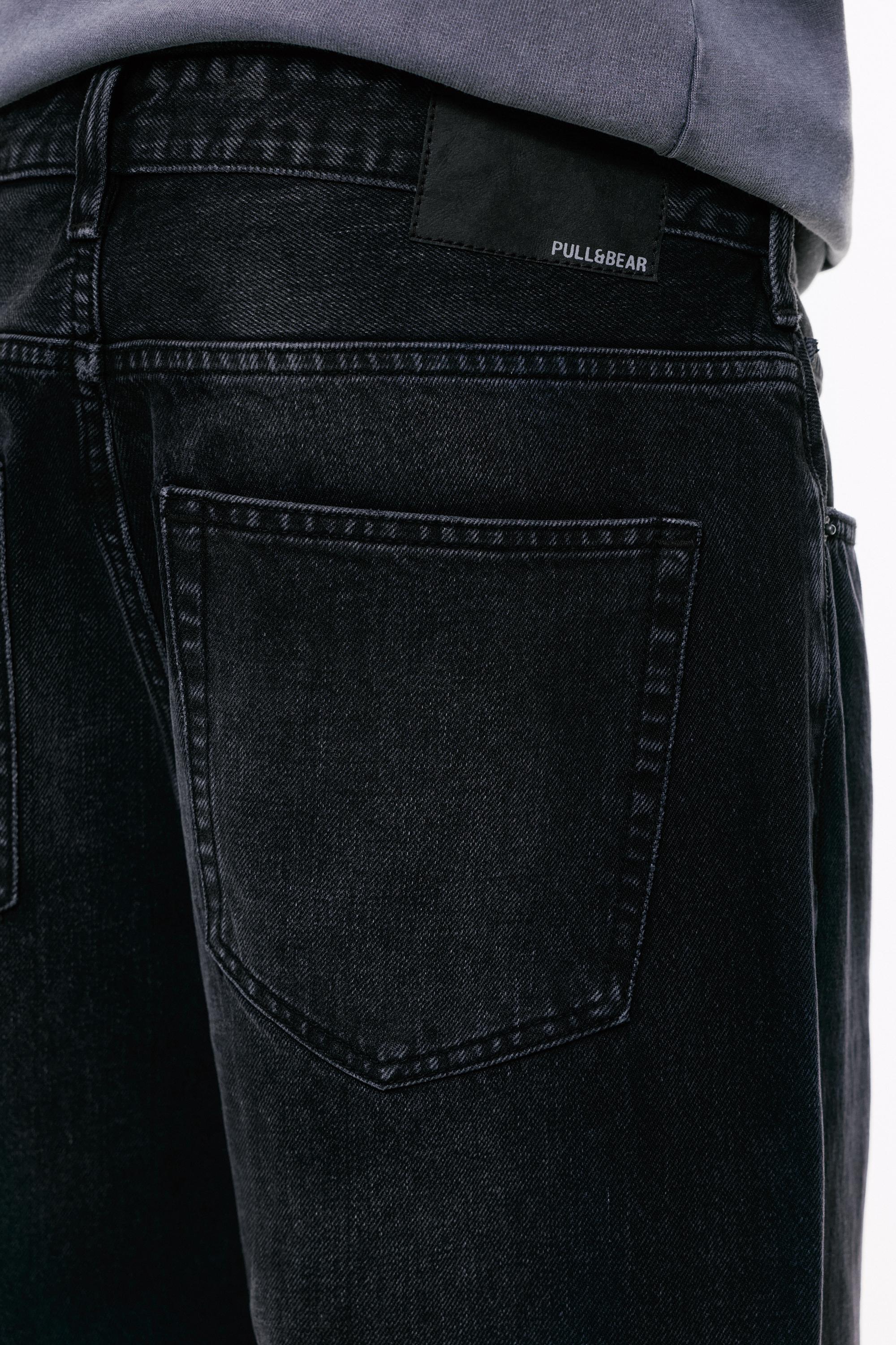 Baggy jeans — Faded black