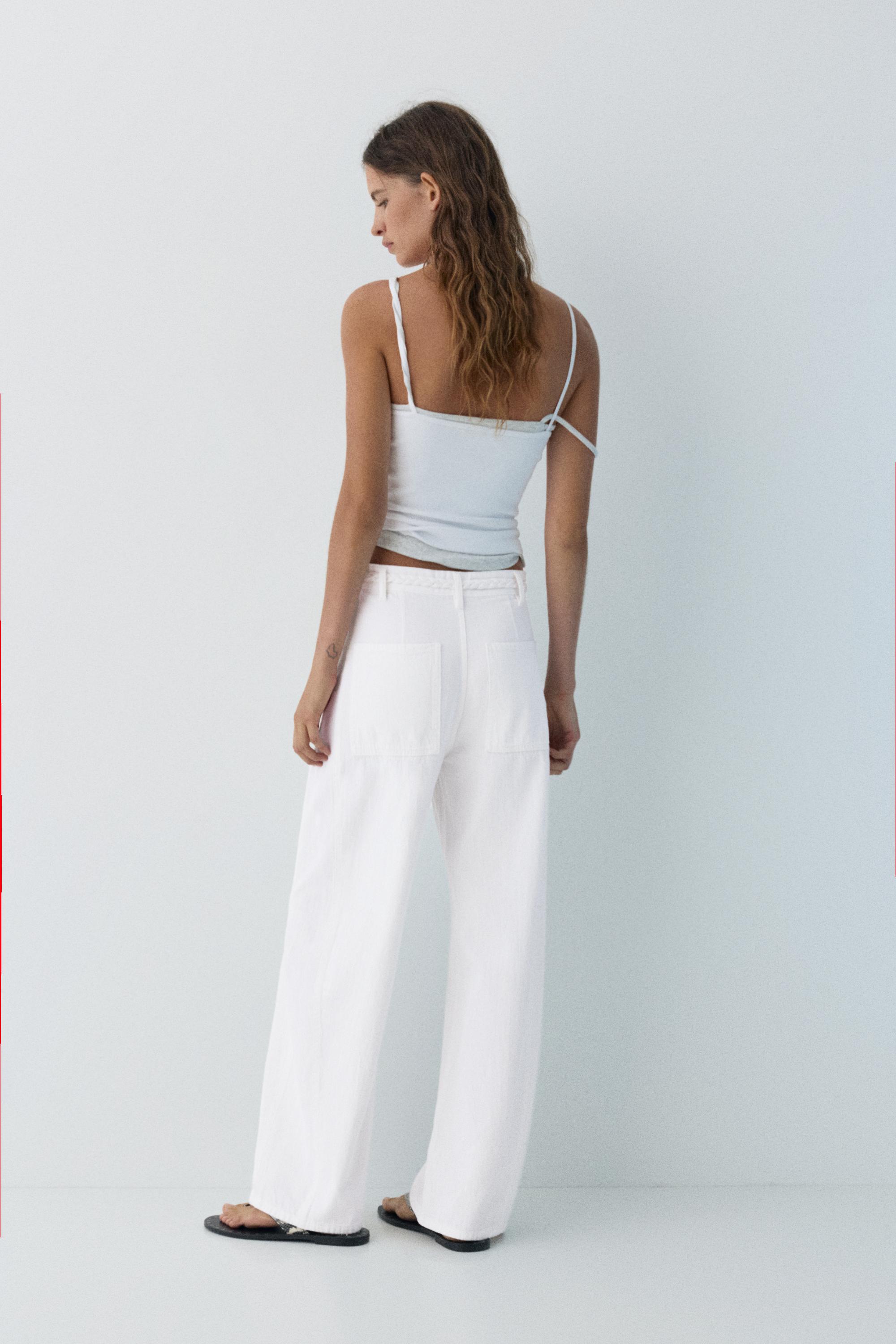 Balon bağcıklı jean - Görsel 32