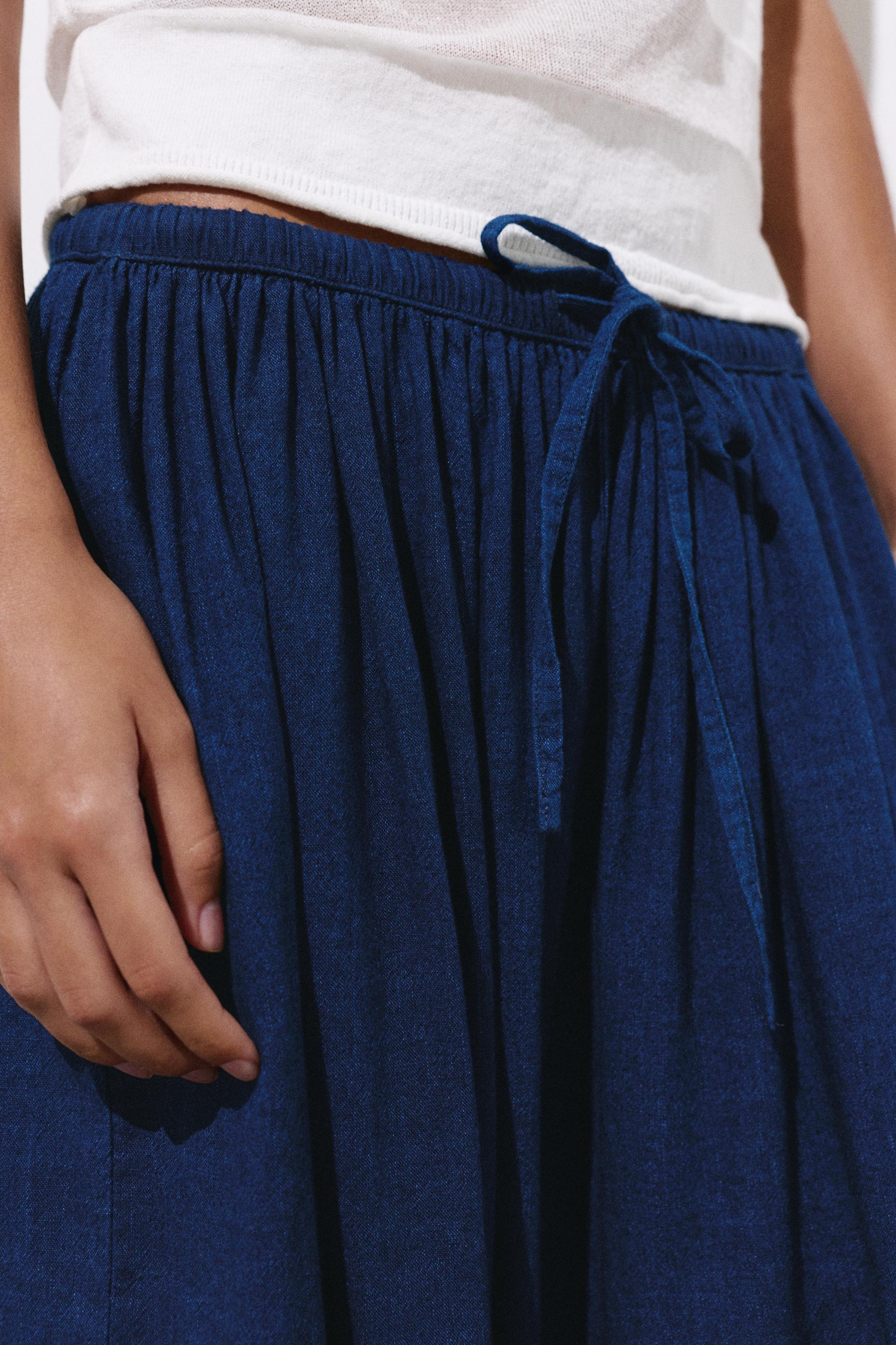 Sarouel trousers — Dark blue