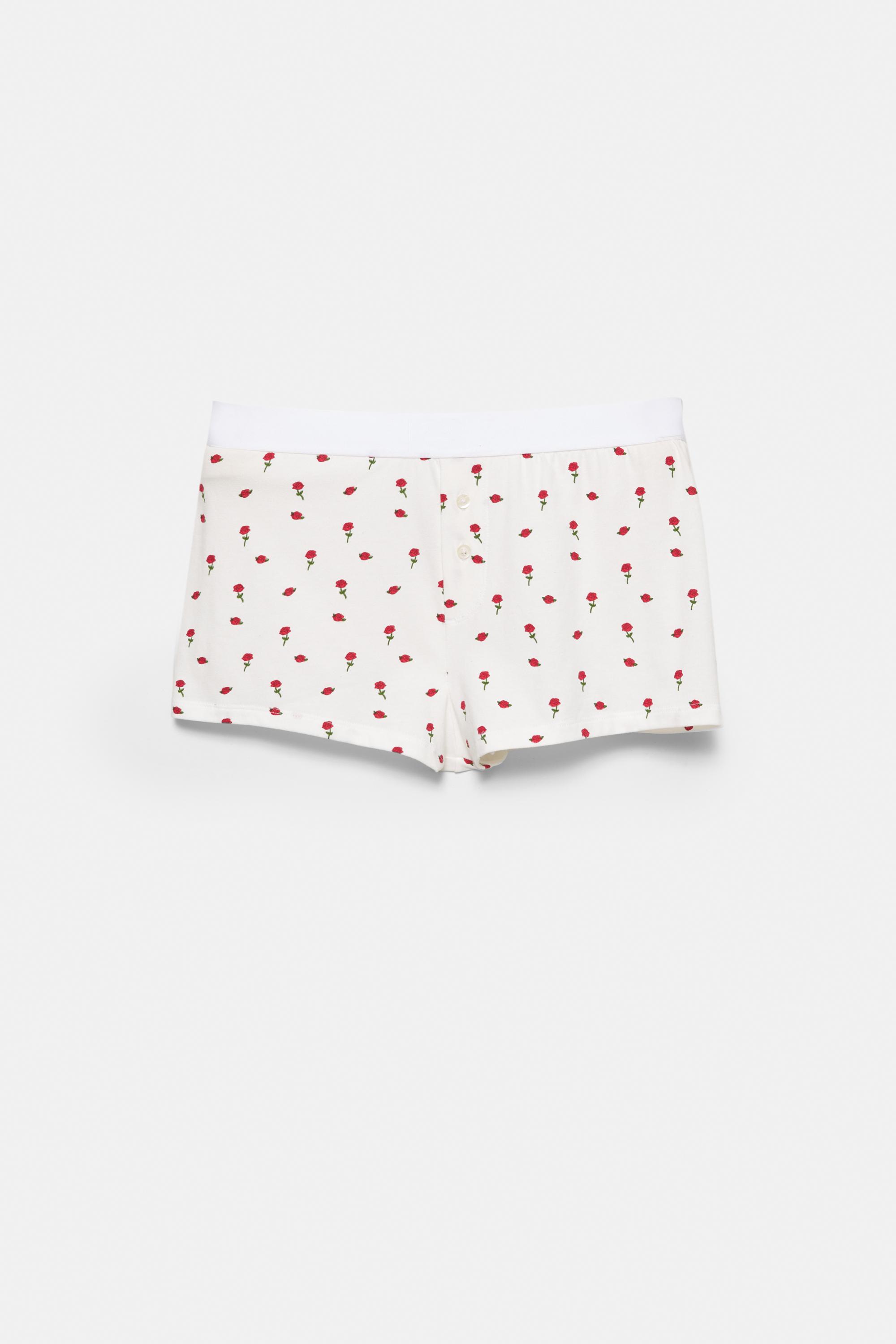 Rosenprint-Boxershorts