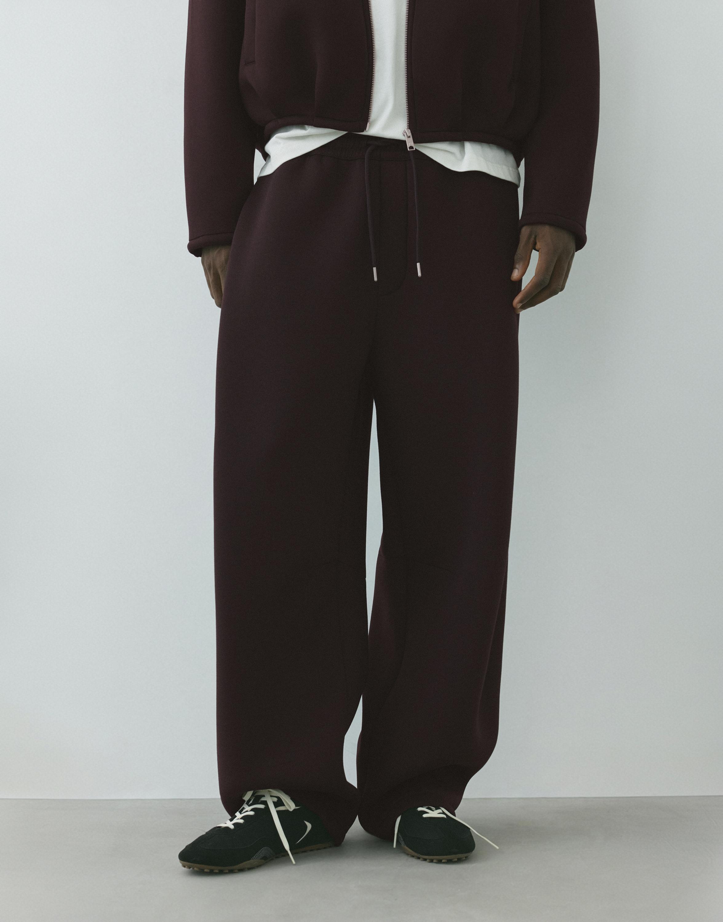 Relaxed fit sweatpants — Brown