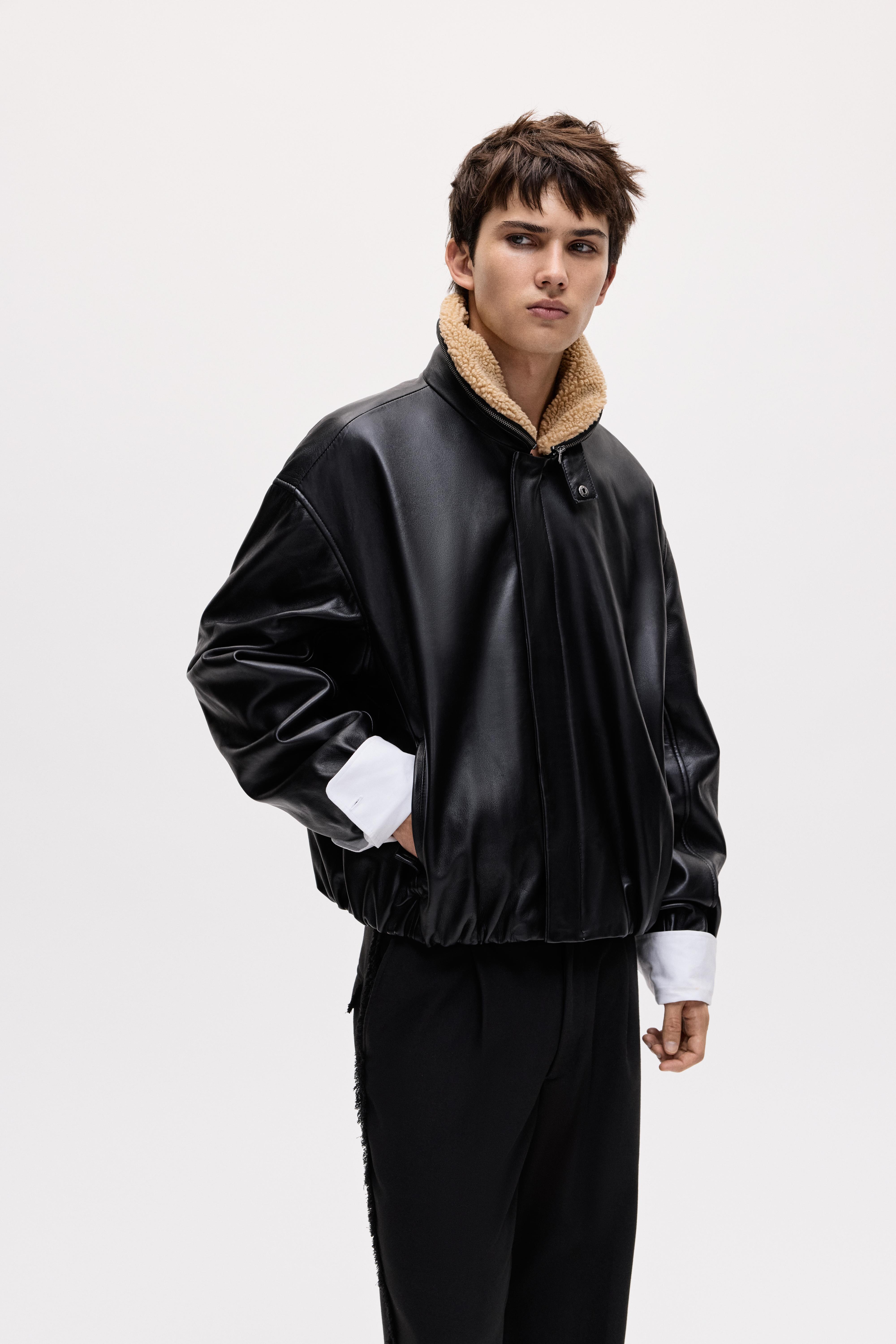 Cazadora oscar ouyang 100 piel