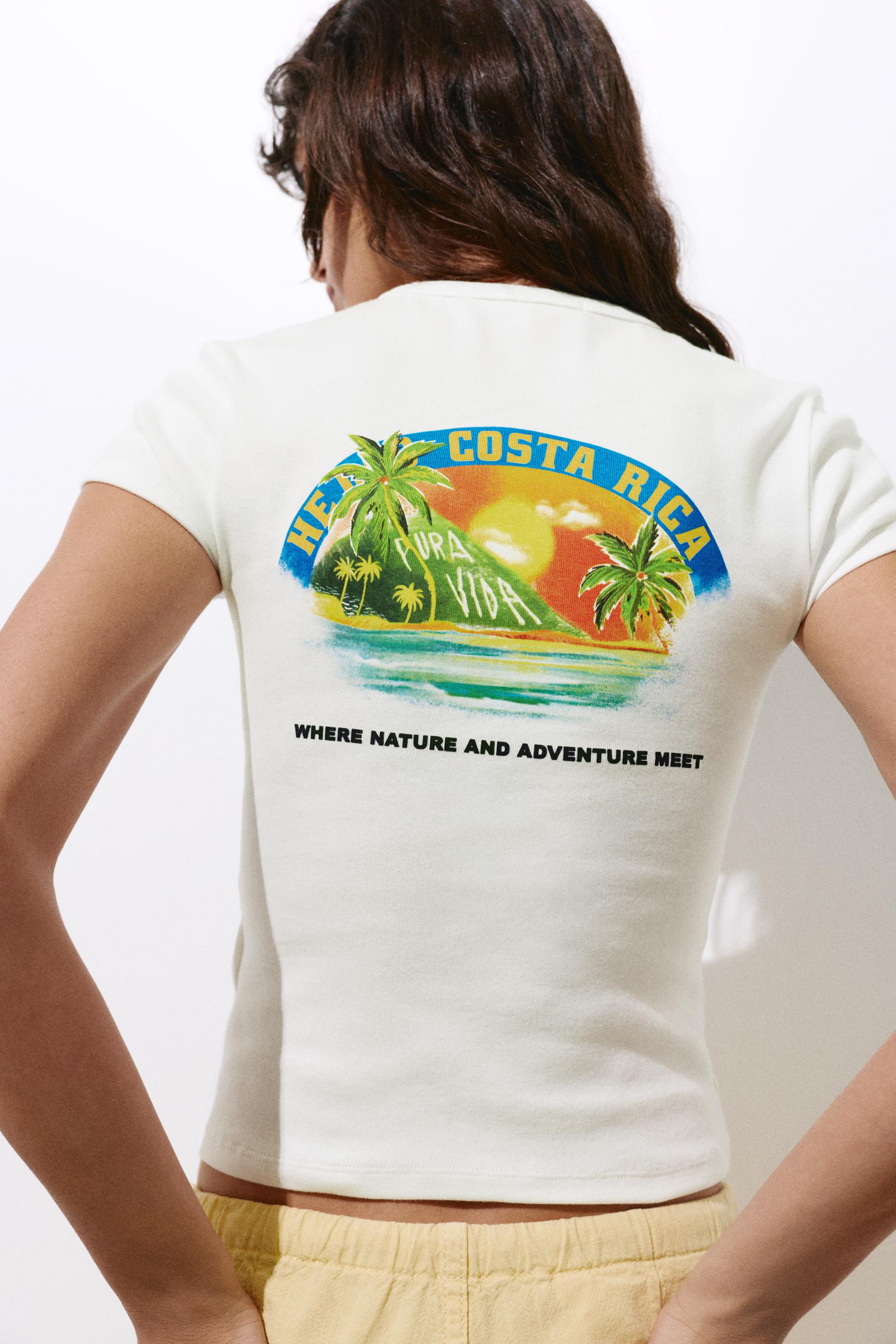 Costa Rica T-shirt — Ice