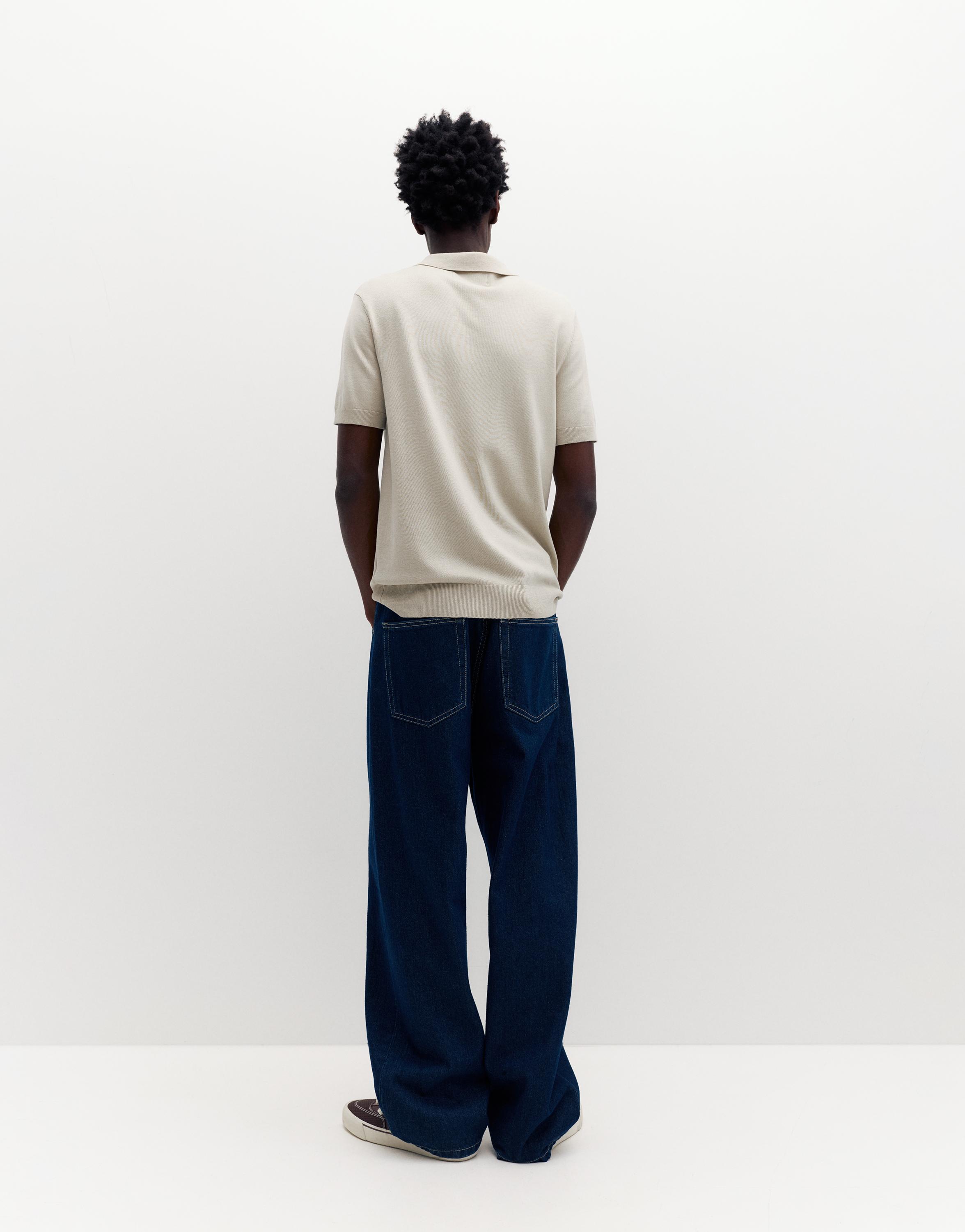 Kısa kollu örgü polo - Görsel 49