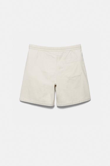 Bermuda sweat shorts — Sand 7