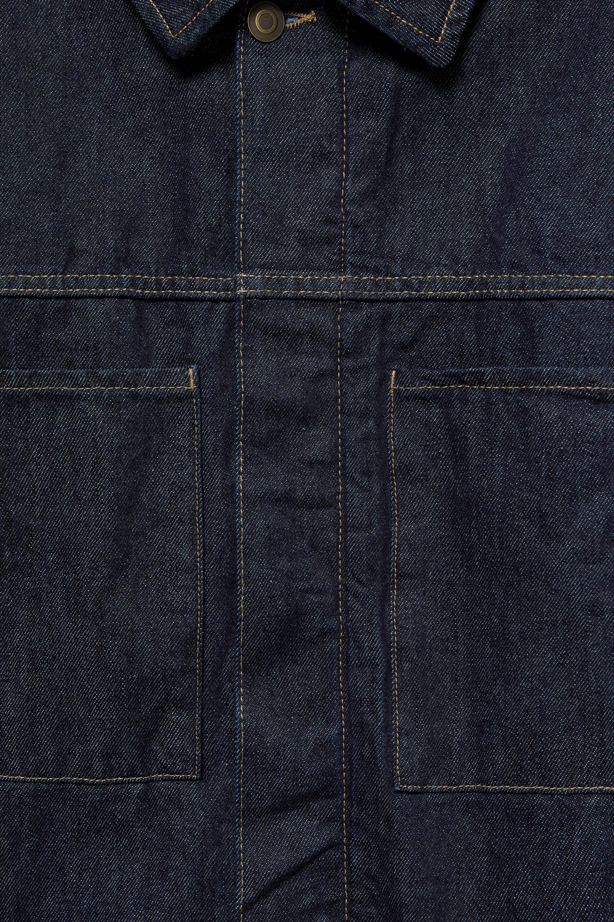 Pull&Bear Cepli denim ceket görsel 6