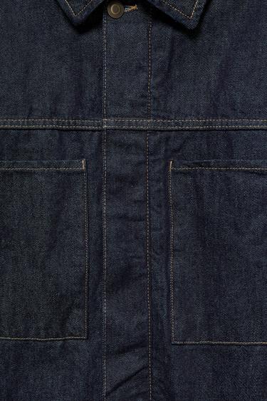 Denim jacket with pockets — Navy 10