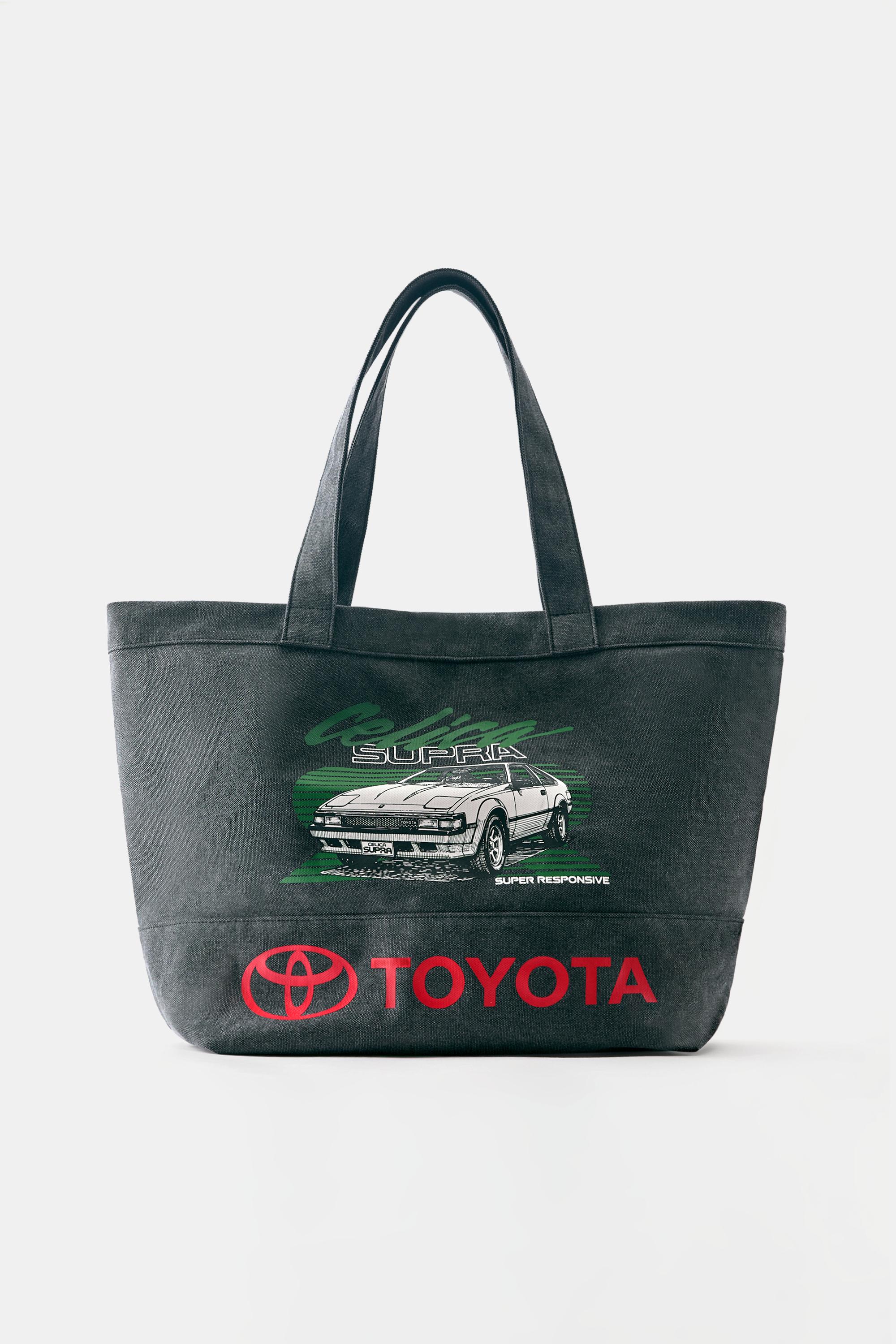 Toyota canvas shopper bag — Charcoal