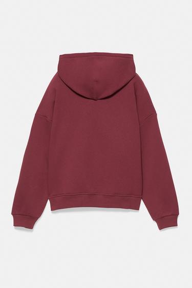 Sweatshirt with hood and rhinestone graphic — Maroon 6