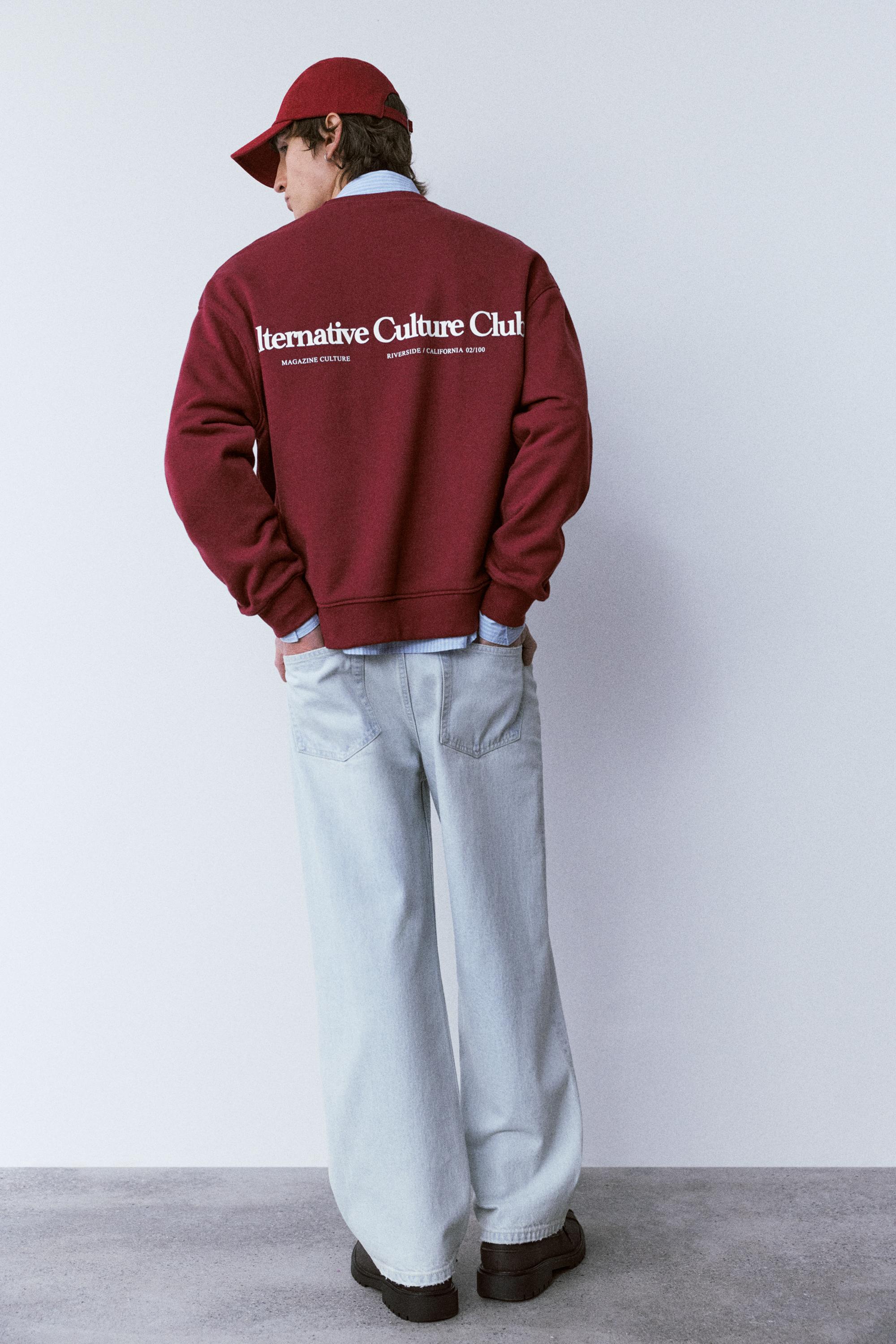Bisiklet yaka sweatshirt - Görsel 18