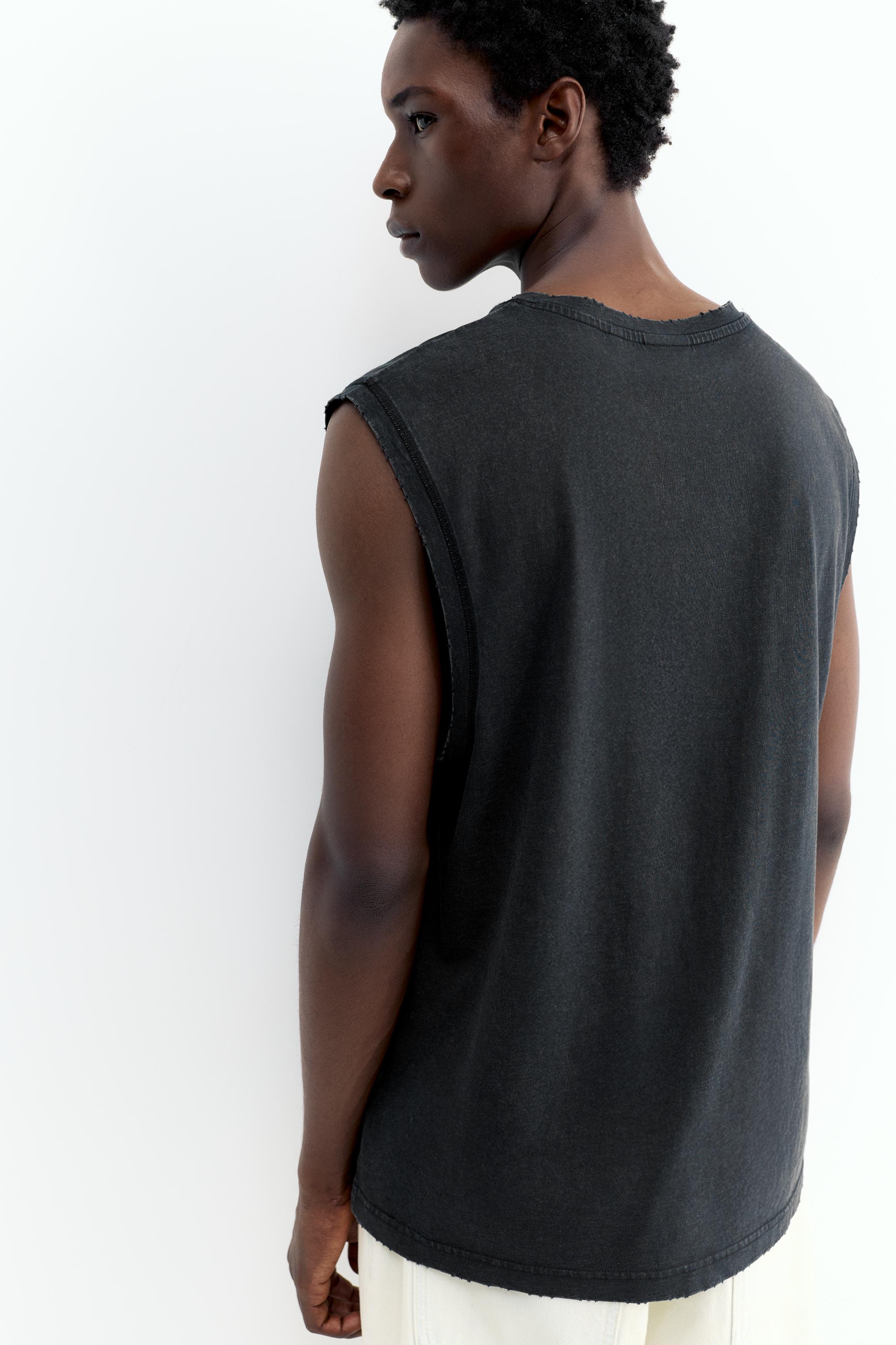 Strappy top — Black