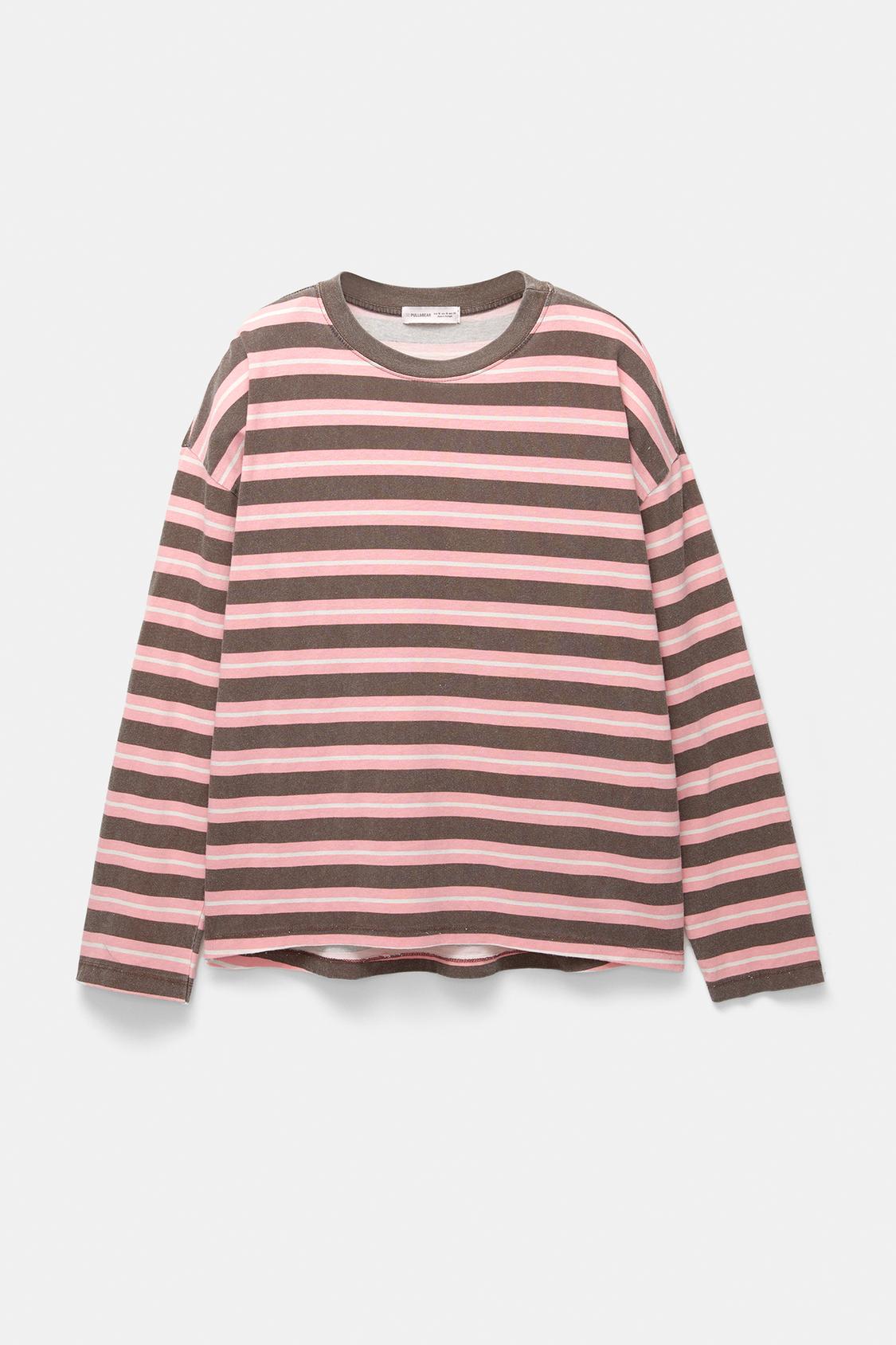 Shirt Camiseta Oversize Pull And Bear Pullandbear Camisetas Mujer