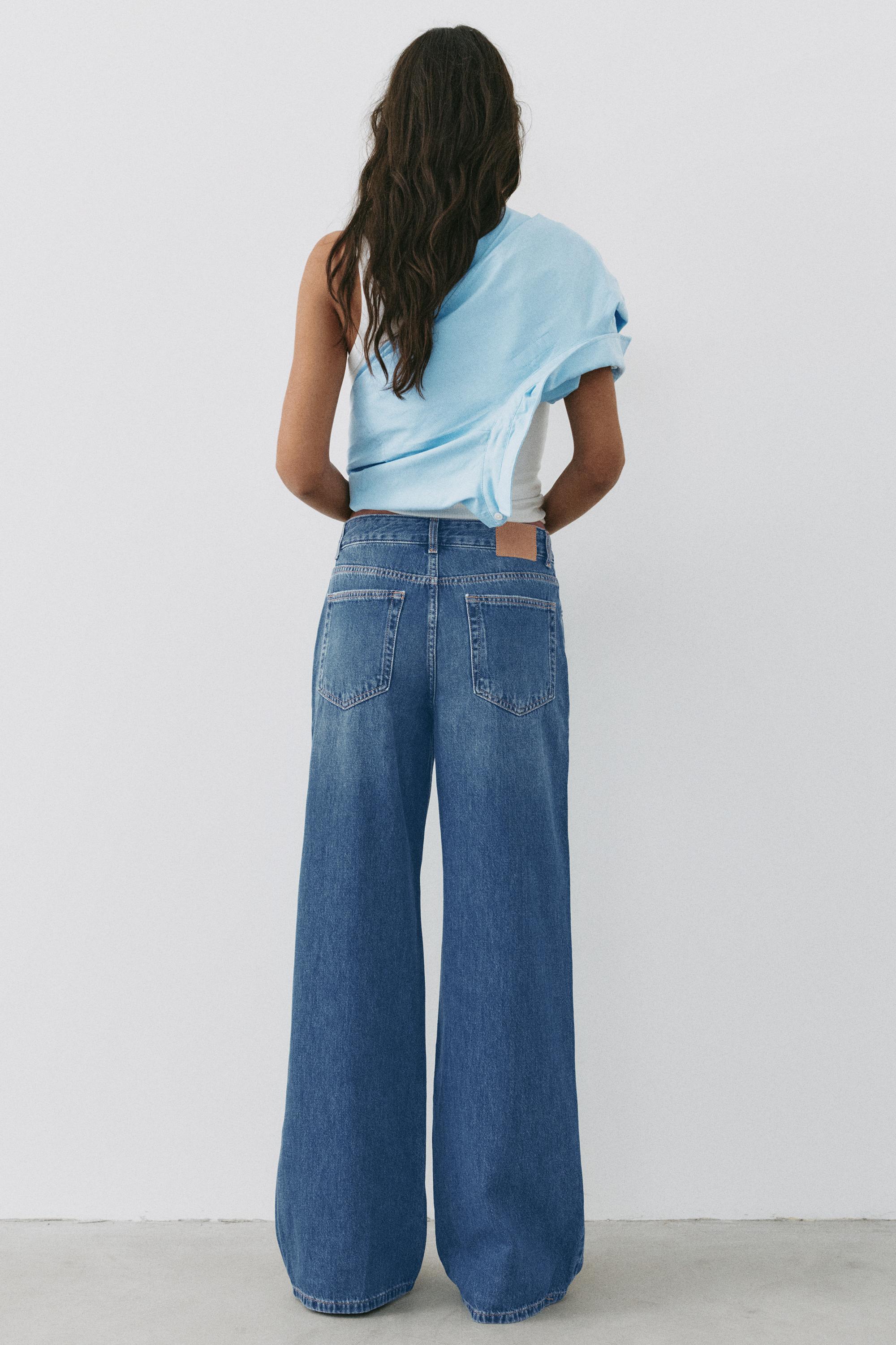 Oversize baggy jeans — Dark blue