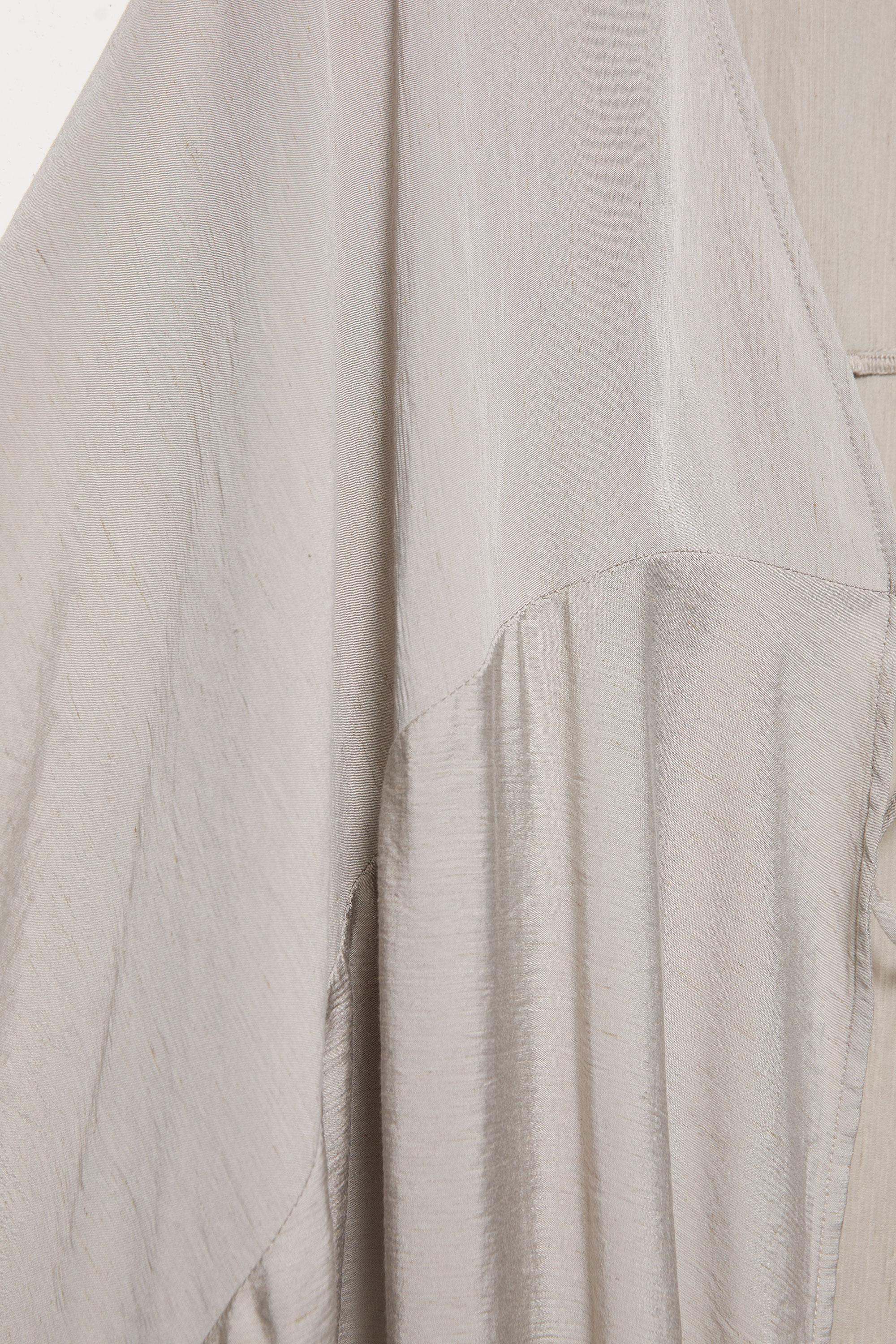 Kimono tunic — Pearl grey