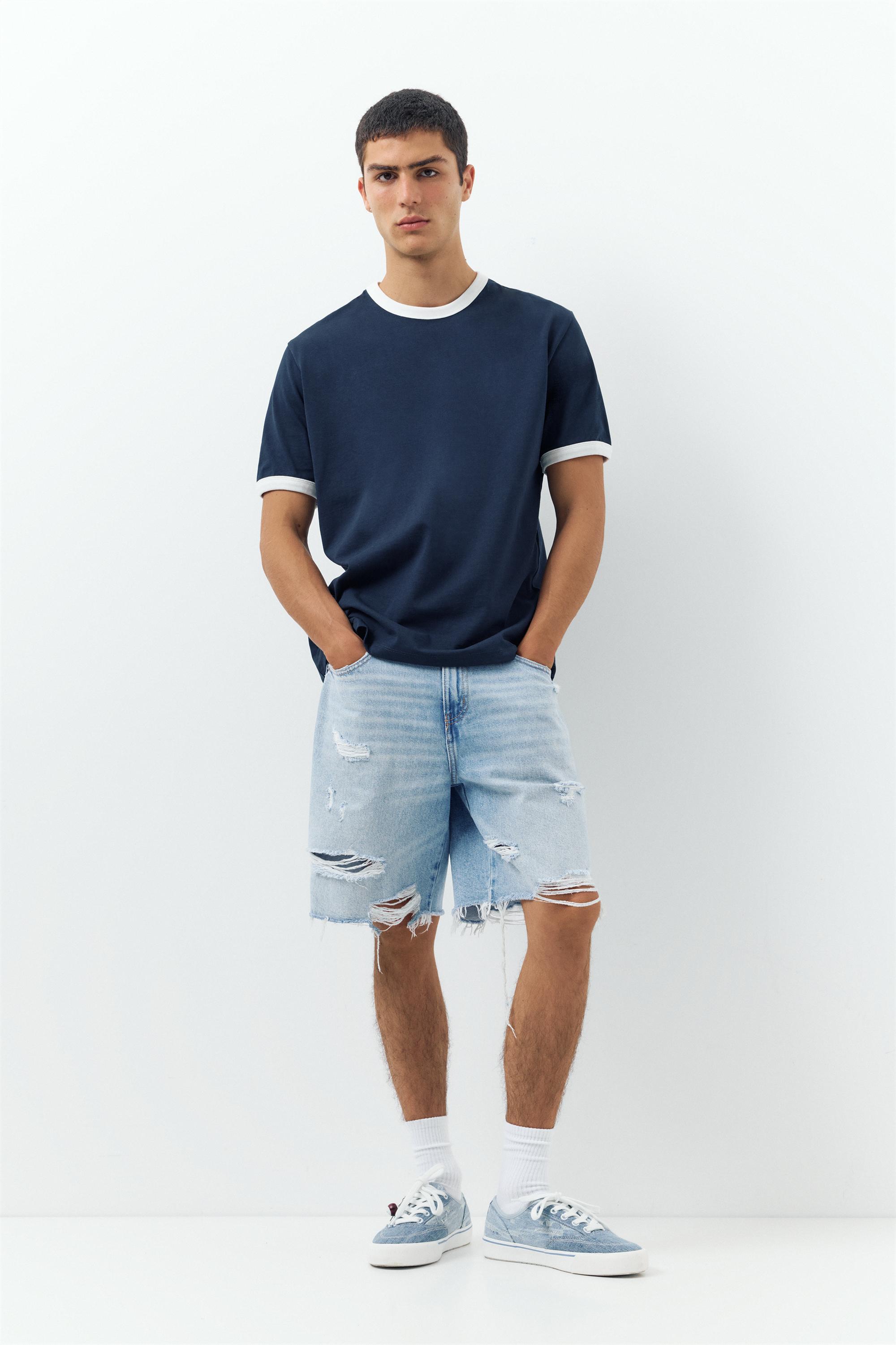 Bermuda Jeans Straight