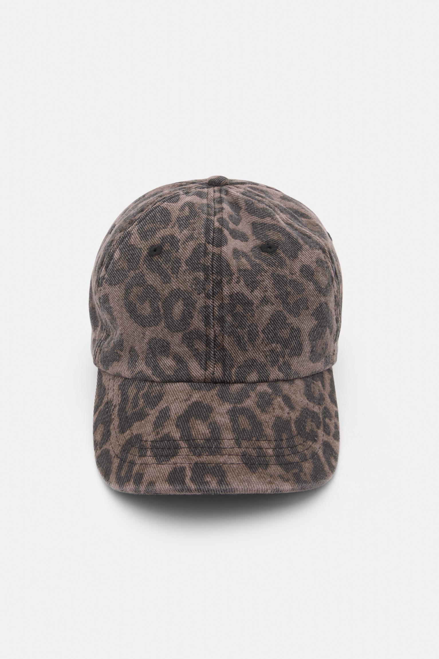 Basecap Im Leoparden-Look