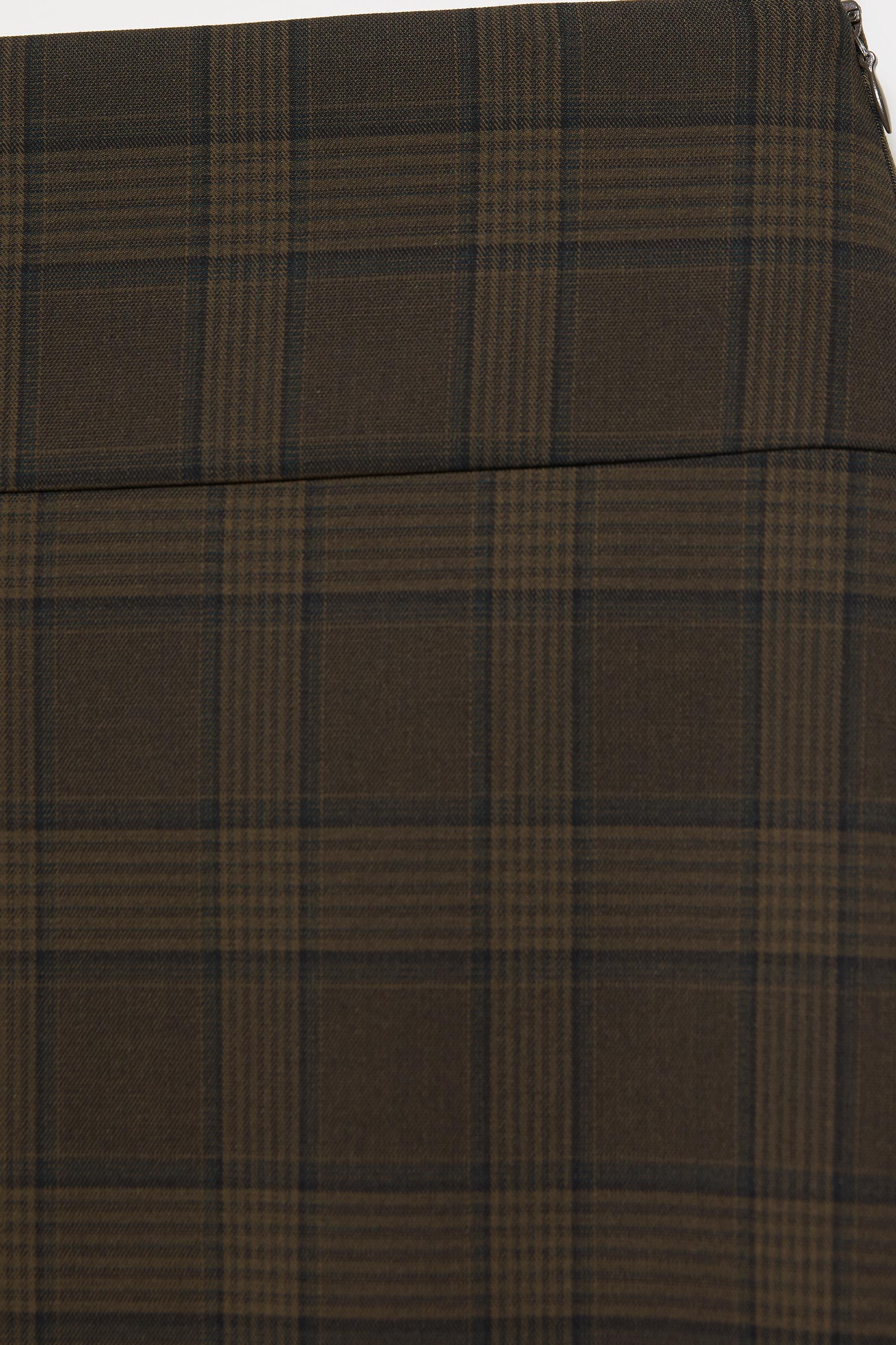 Mini skort — Dark brown