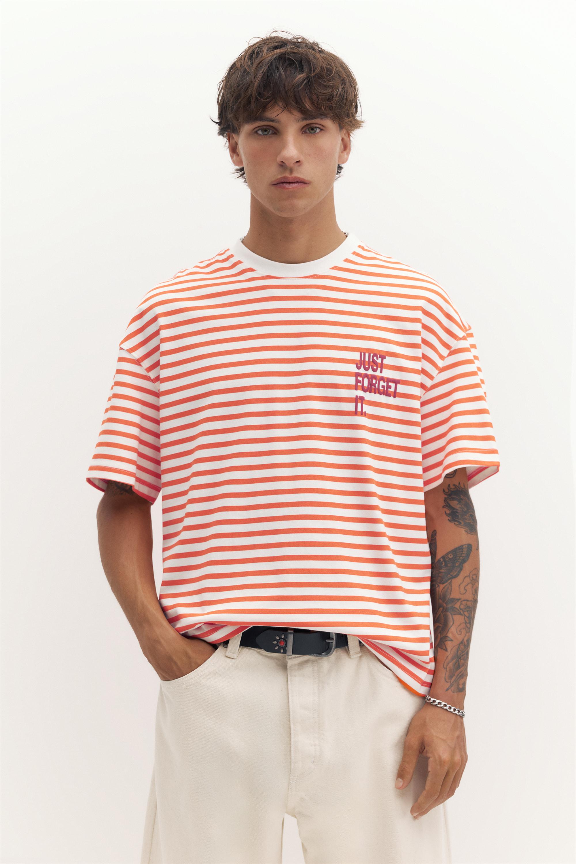 T-Shirt A Righe Stwd