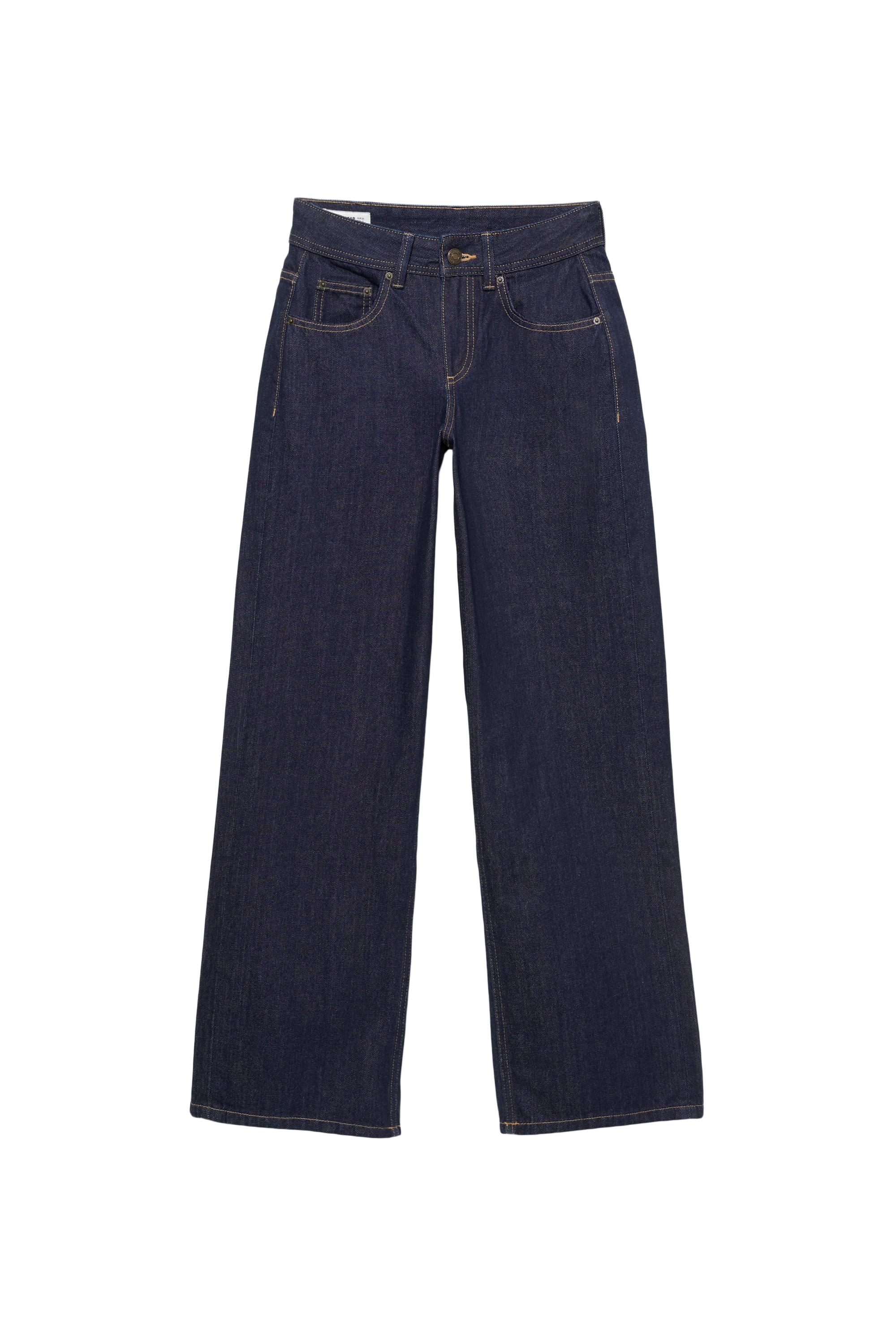 Düşük bel straight fit jean - Görsel 11