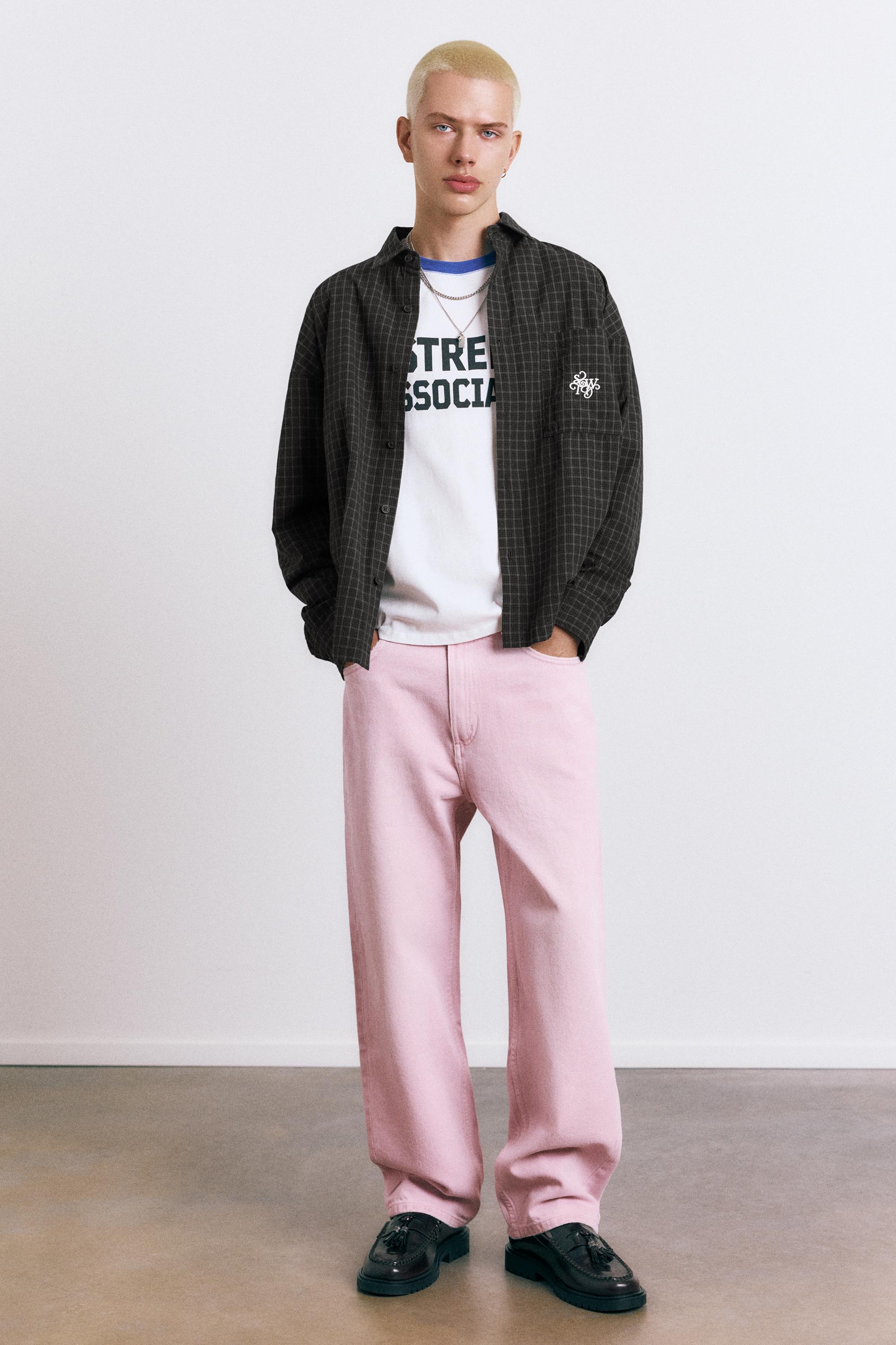 STWD işlemeli ekose gömlek - Görsel 11