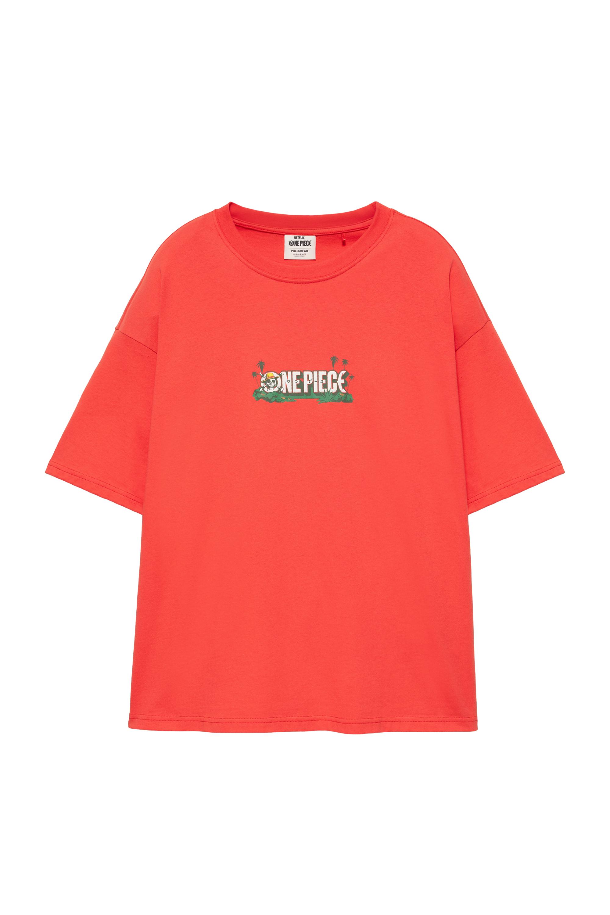 Pull&Bear One Piece relaxed fit tişört görsel 6