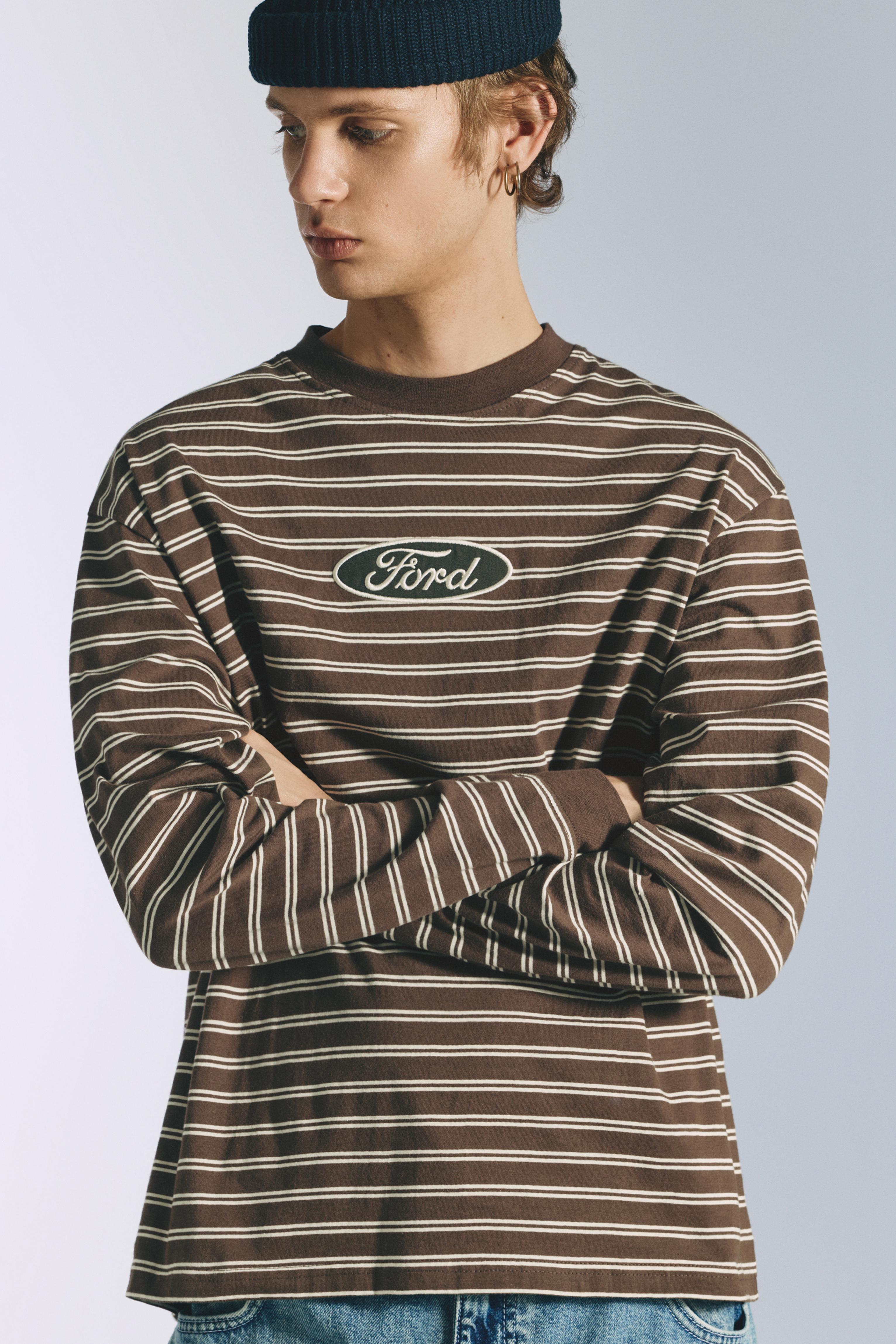 Ford çizgili t-shirt - Görsel 15