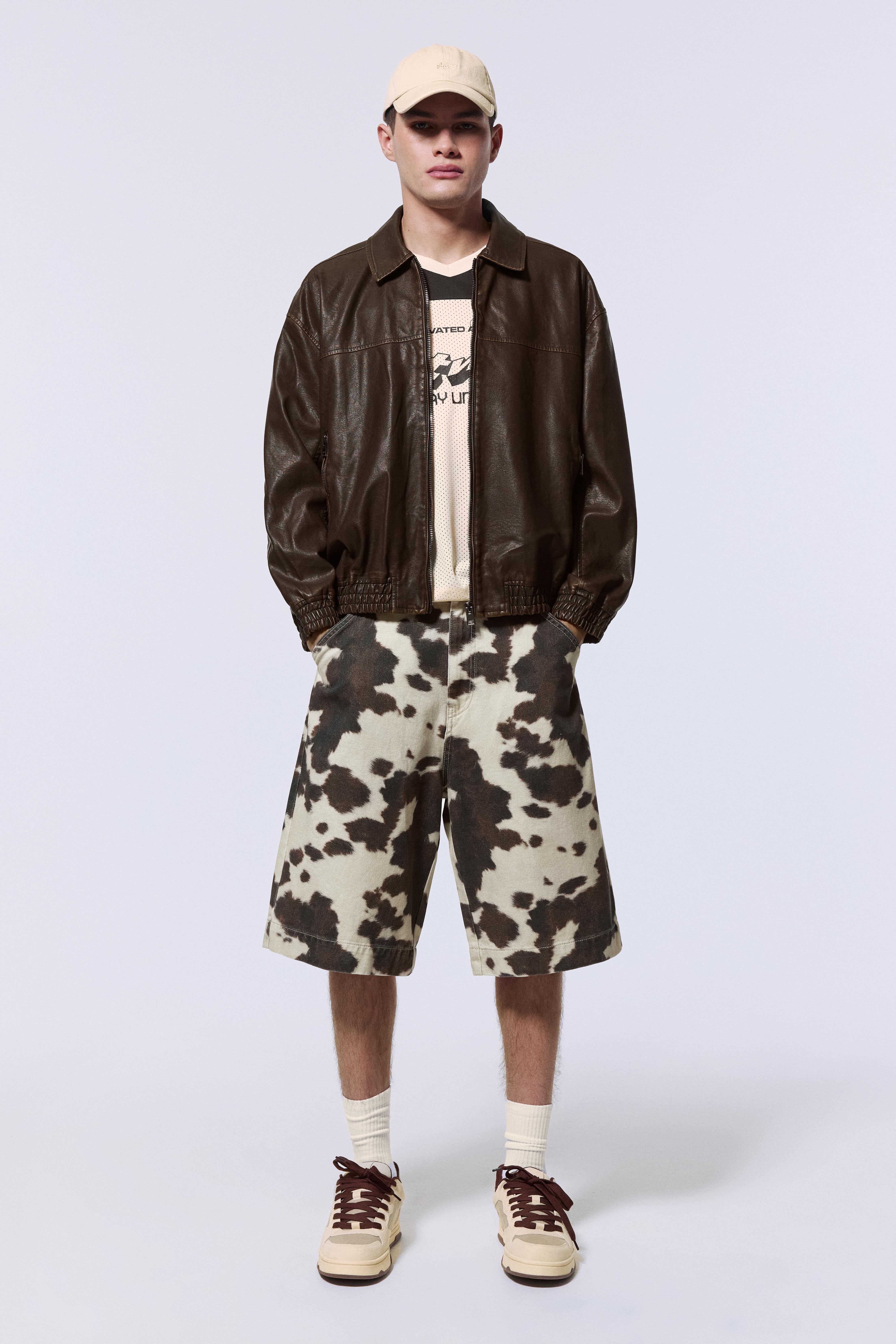 Suni Deri Baba Kesim Ceket - Görsel 115