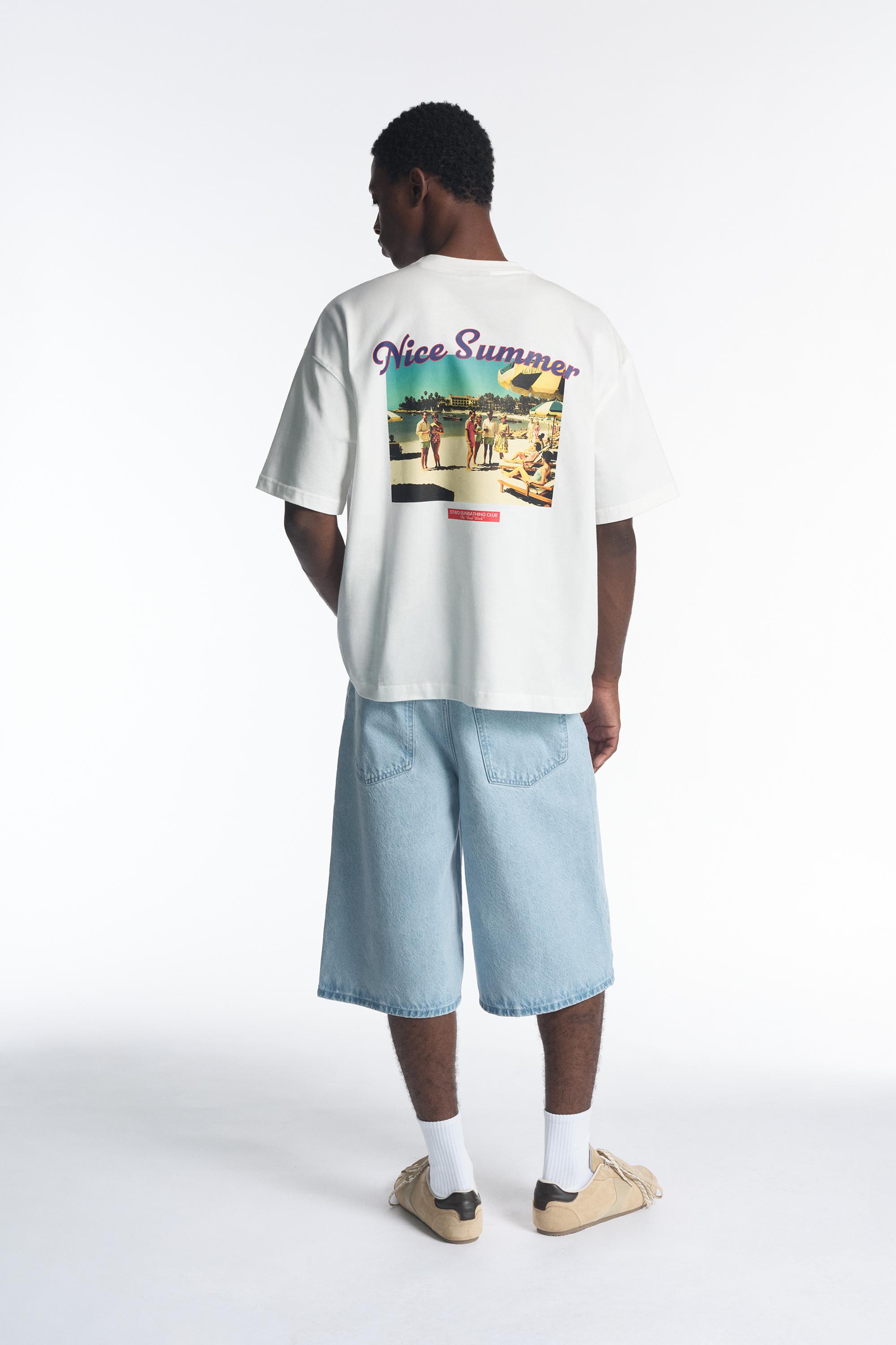 STWD Nice Summer T-shirt — Off white