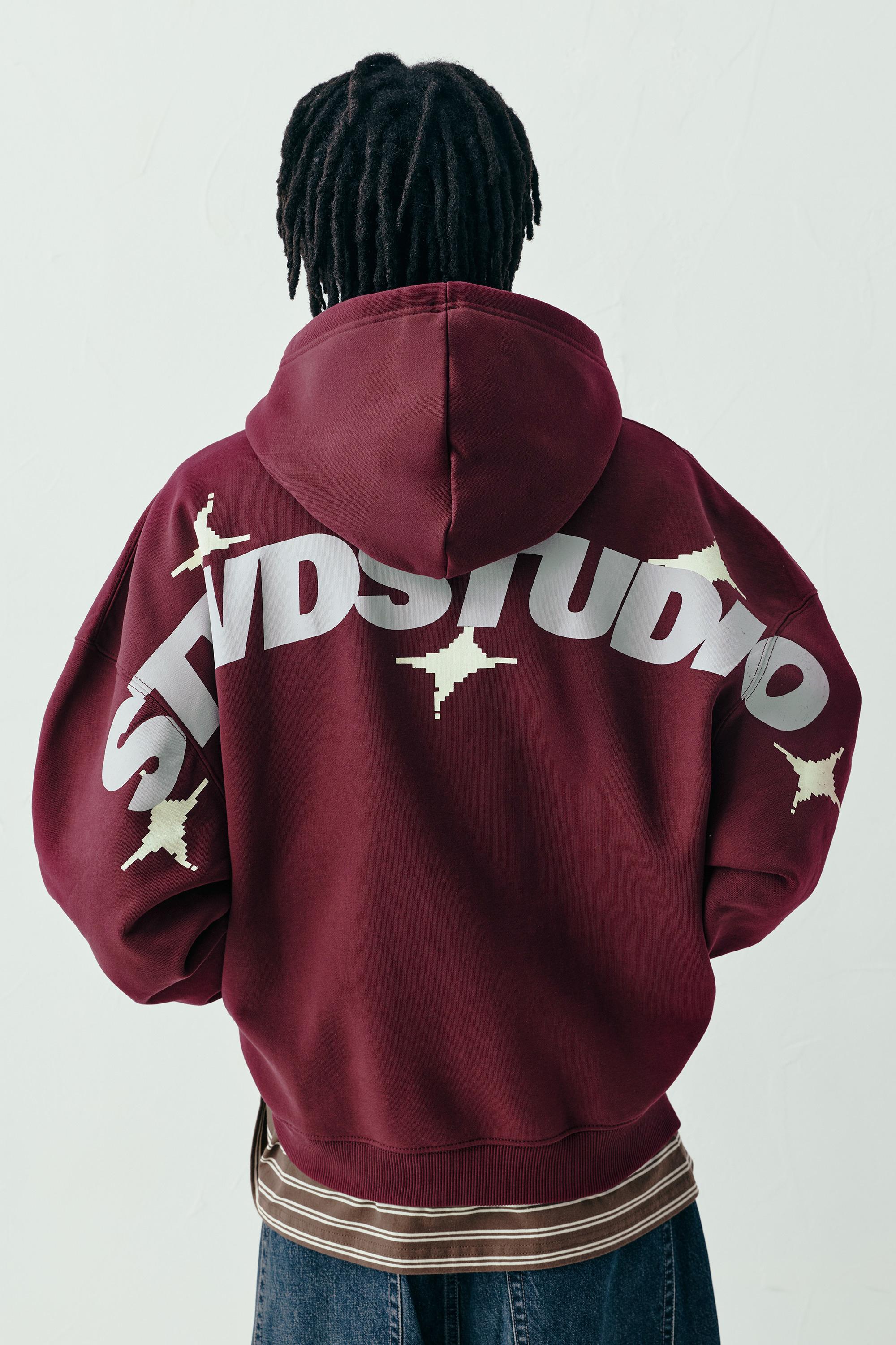 STWD Studio kapüşonlu sweatshirt - Görsel 13