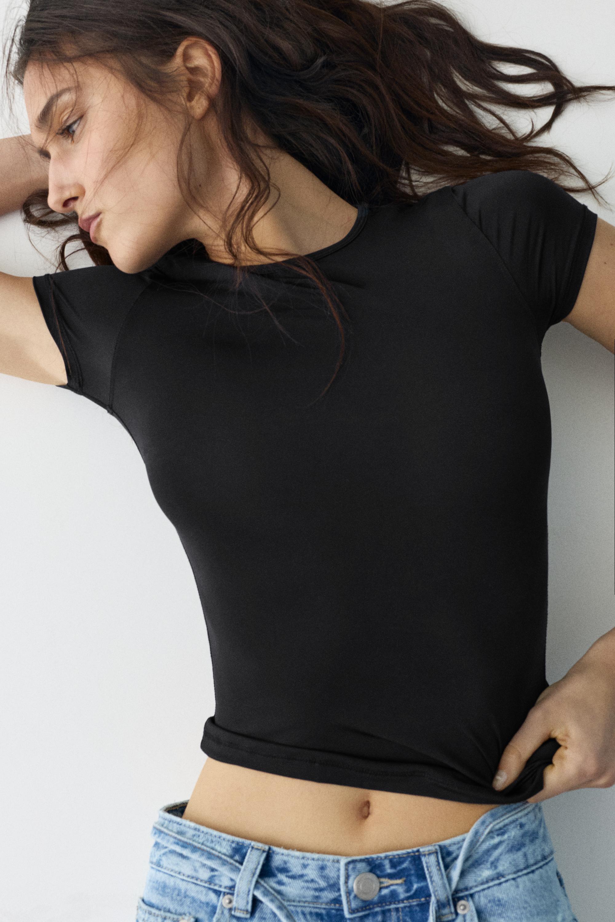 Kısa kollu poliamid tişört - Görsel 48