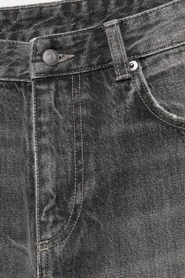 Straight-leg jeans — Dark marl 9