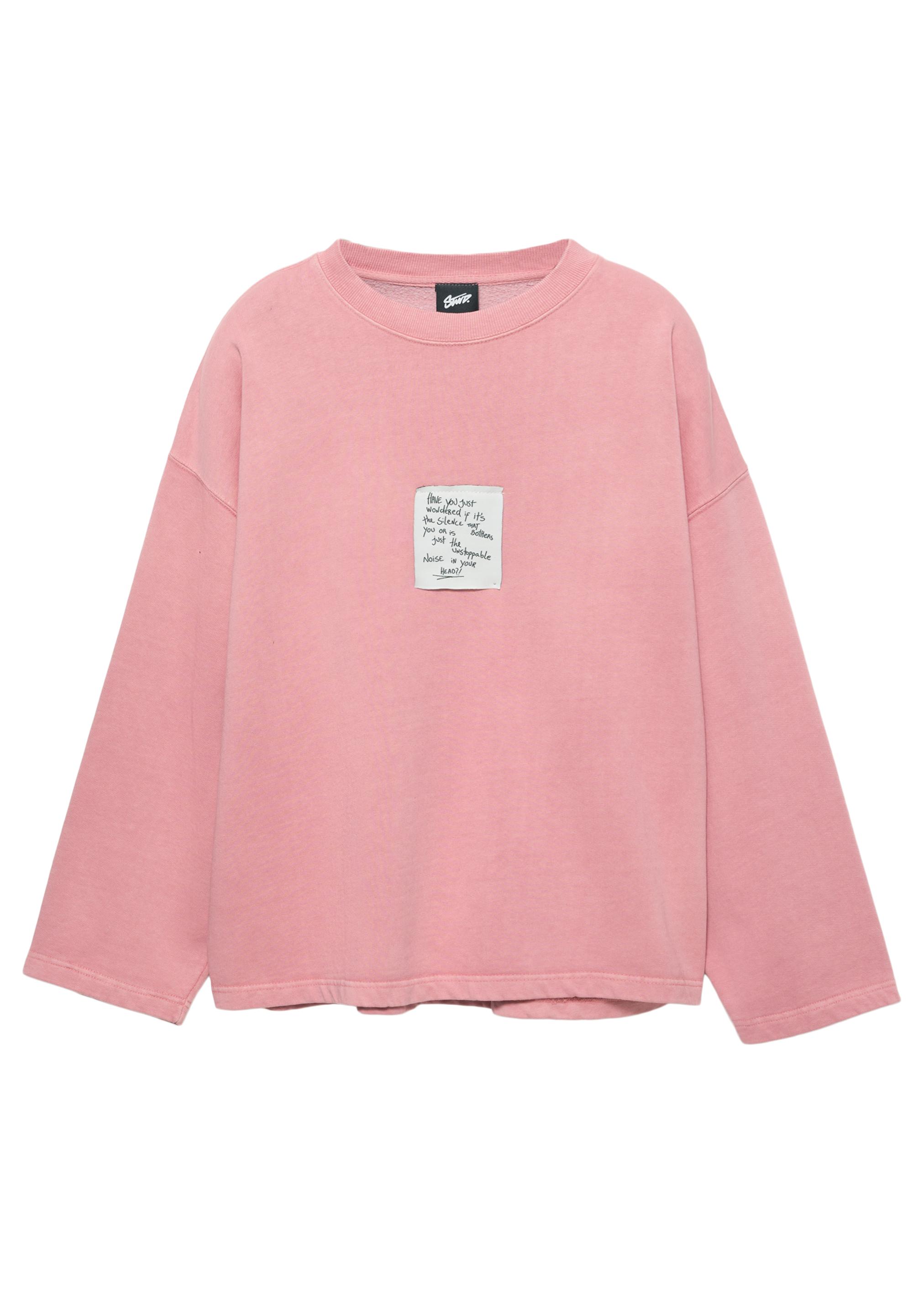 Pink label sweatshirt — Pink