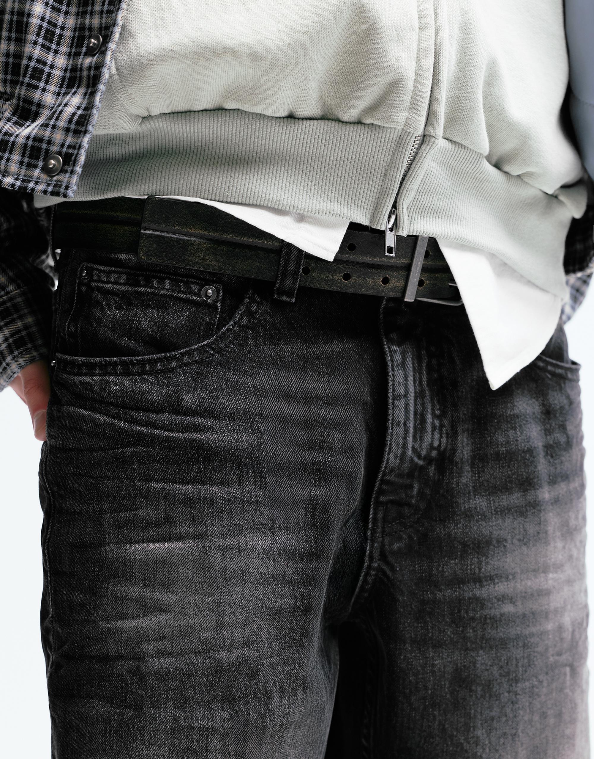 Düşük bel bol kesim jean - Görsel 26