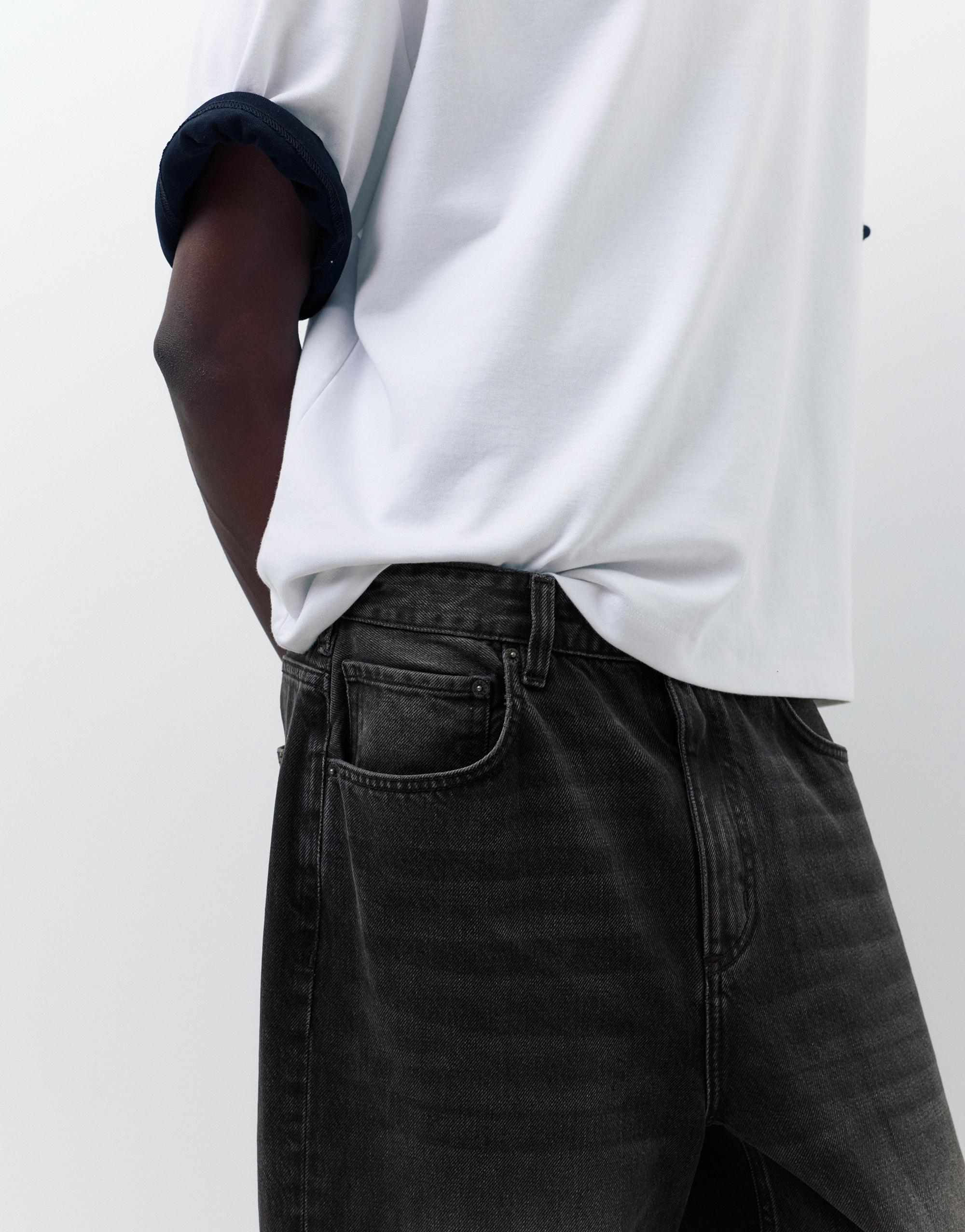 Baggy jeans — Faded black