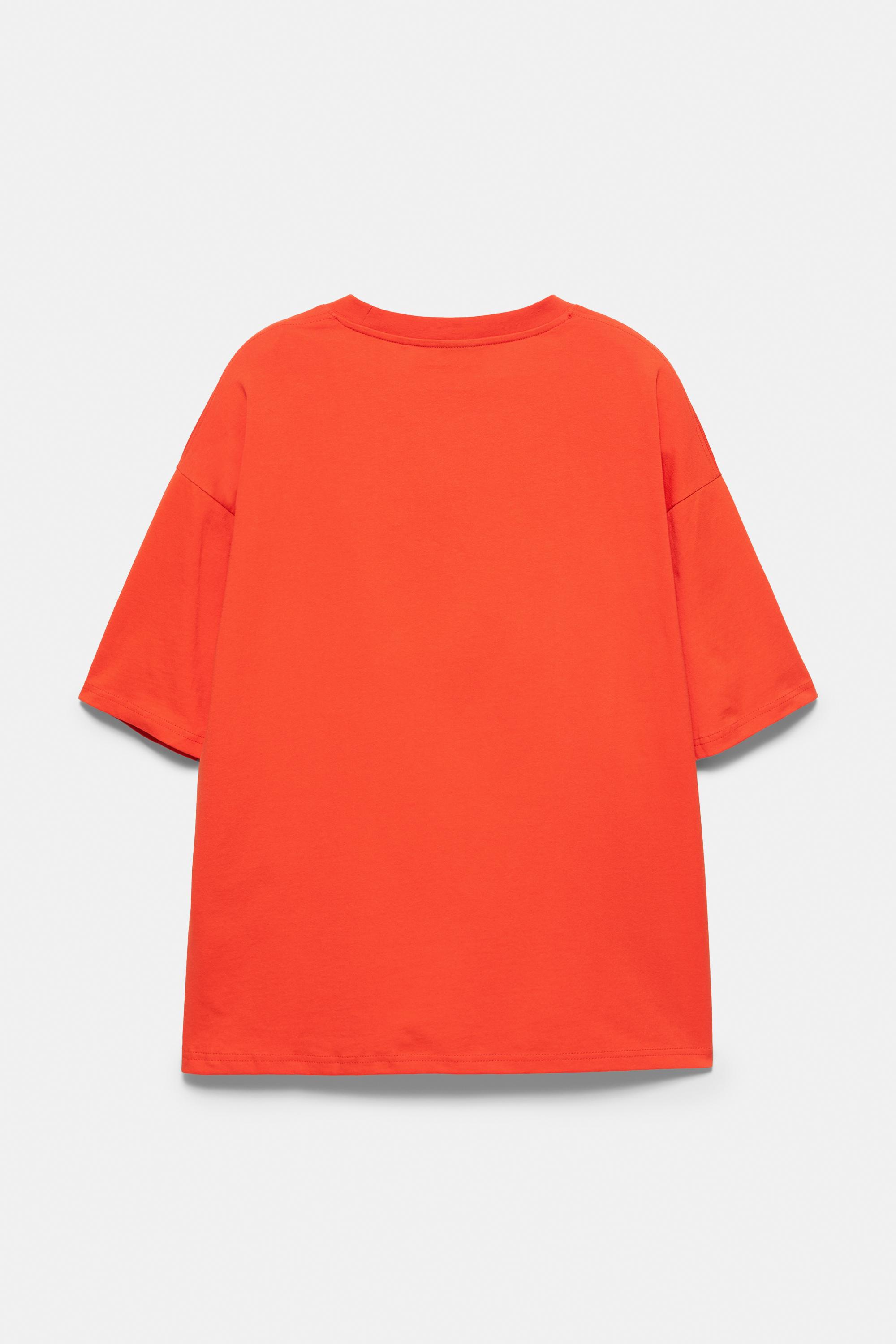 Relaxed fit Honda logo T-shirt — Red