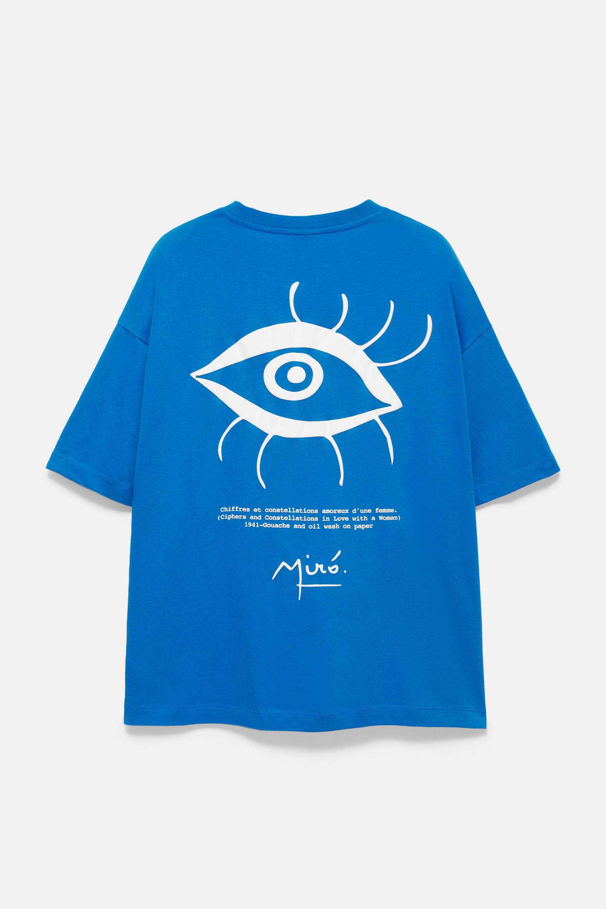Miró relaxed fit T-shirt — Deep blue