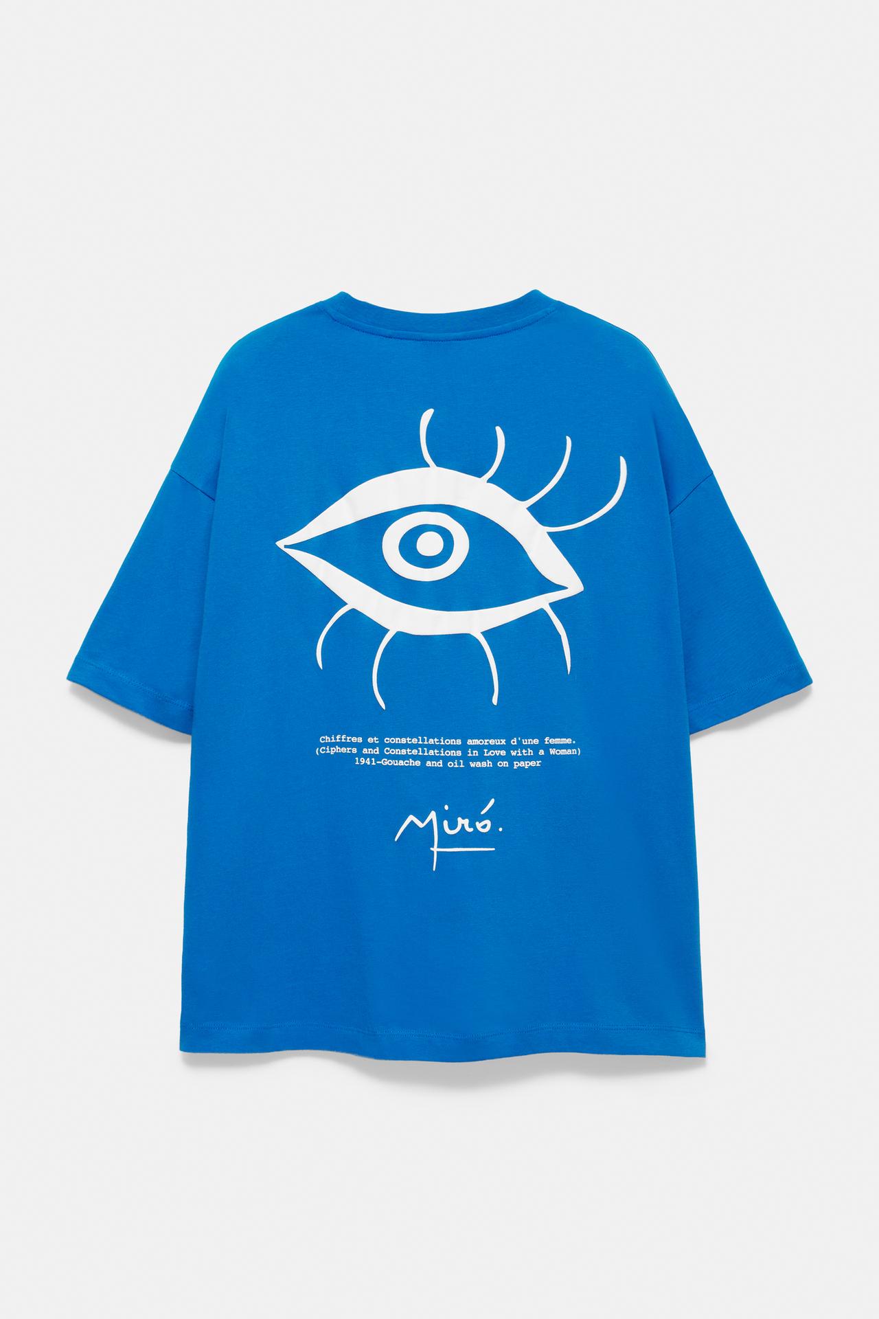 Miró relaxed fit T-shirt — Deep blue