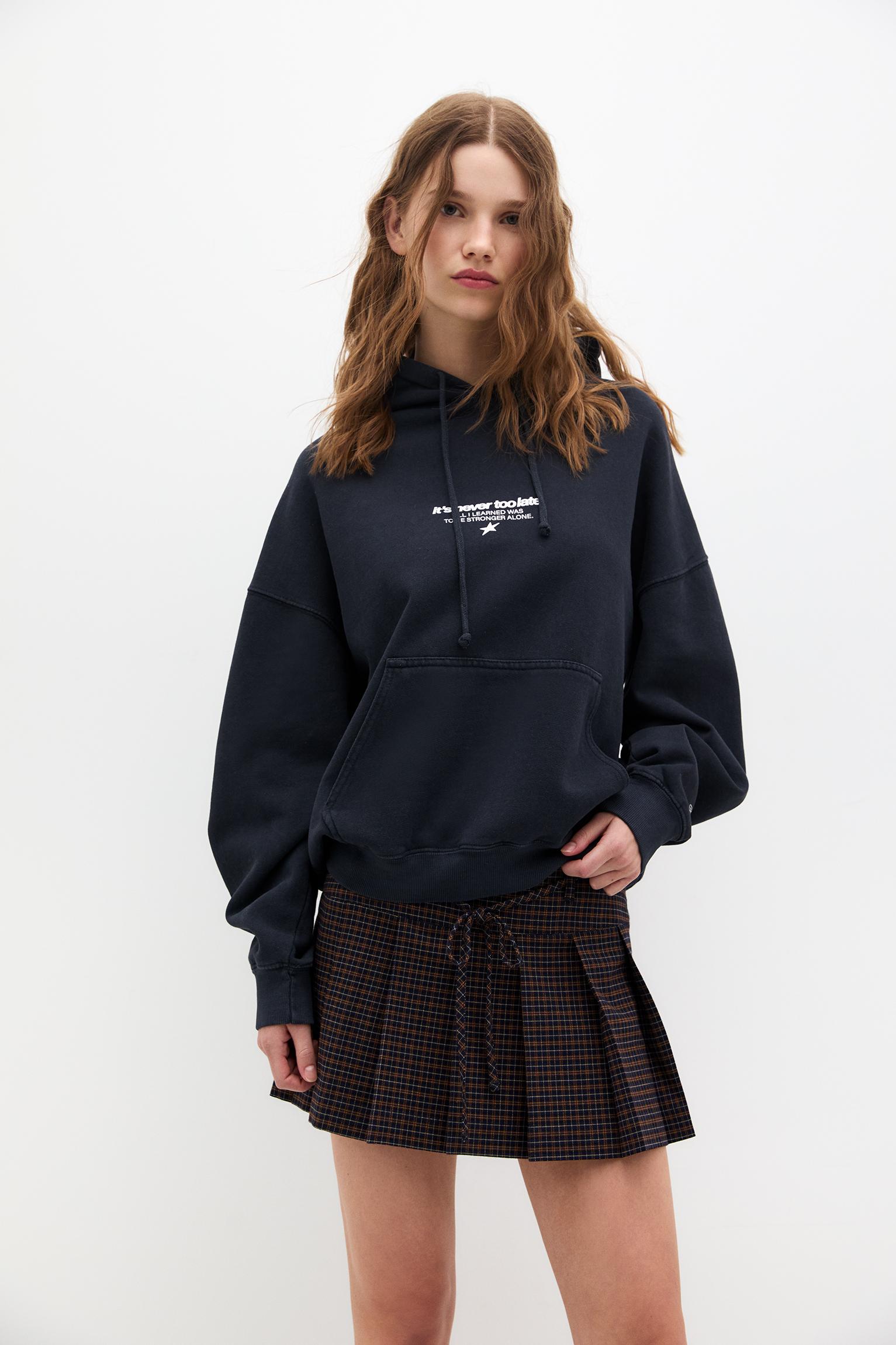 Star hoodie pull bear